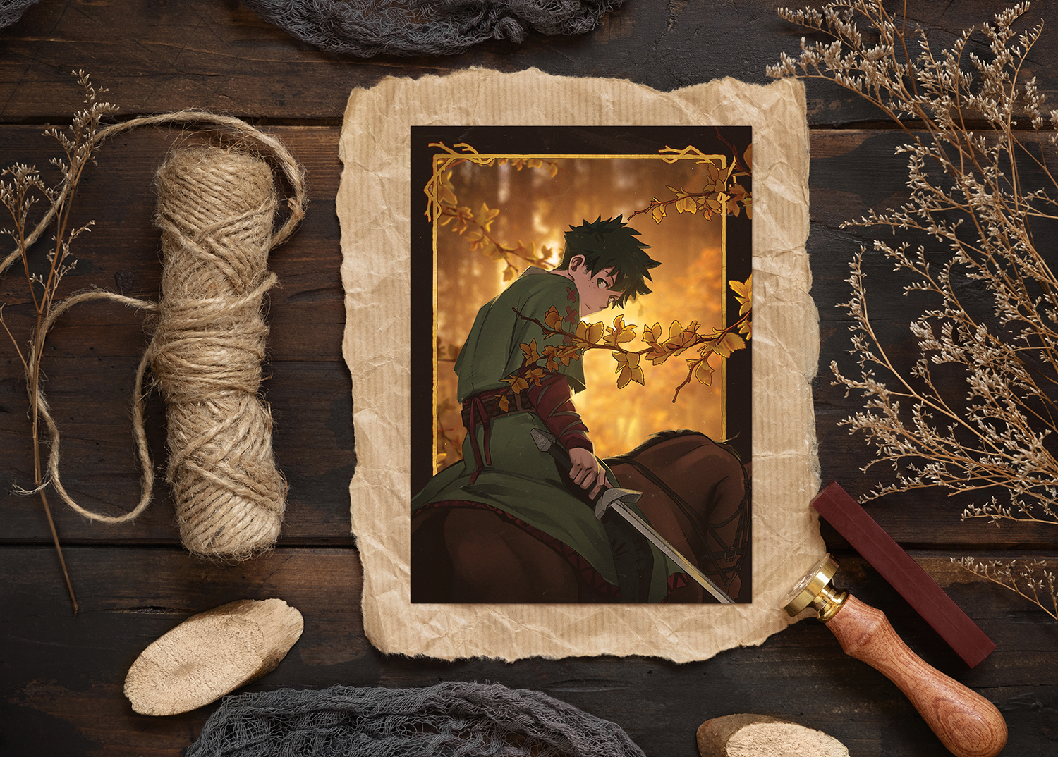 Fantasy Warrior Print