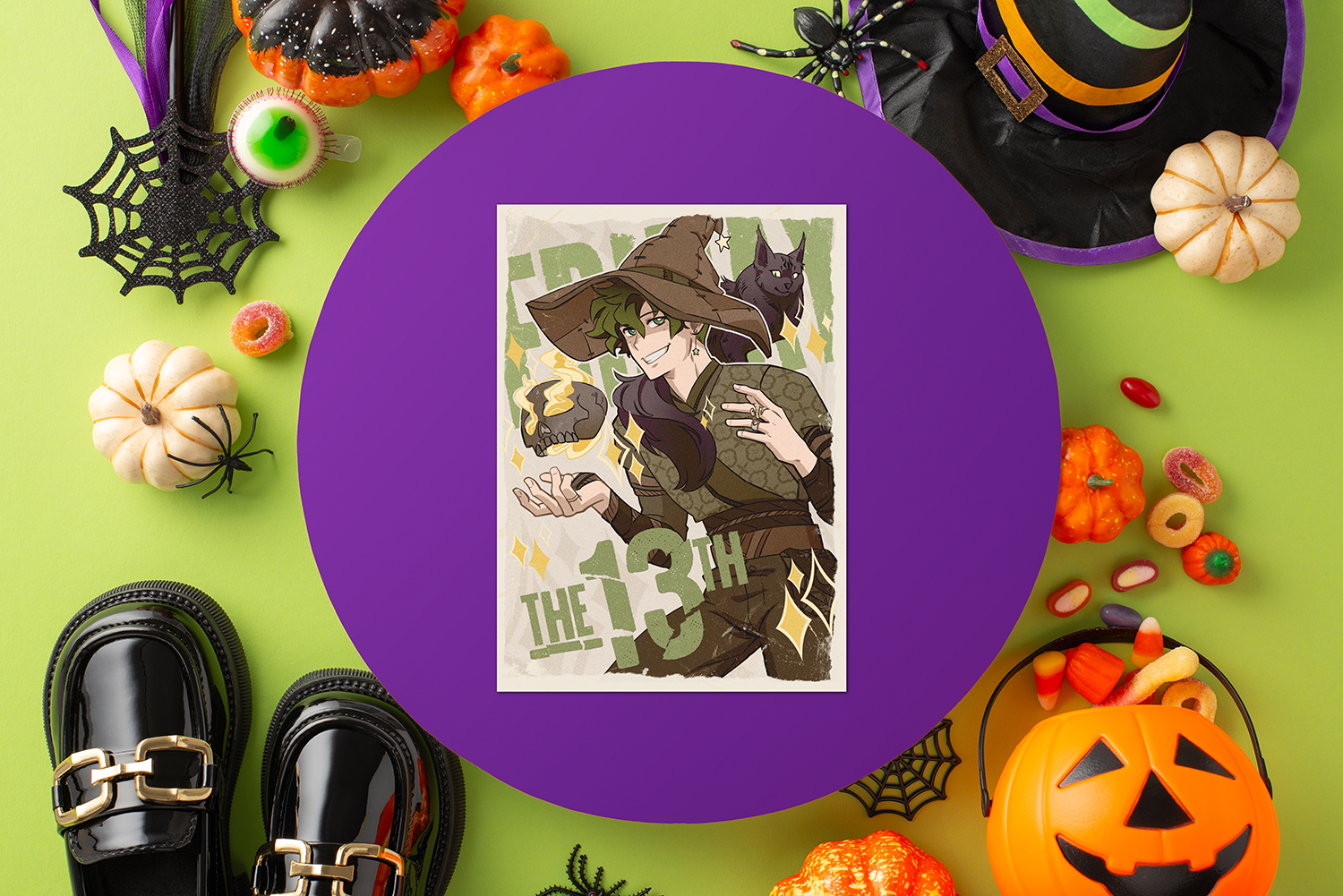 Friday the 13th Witch Print