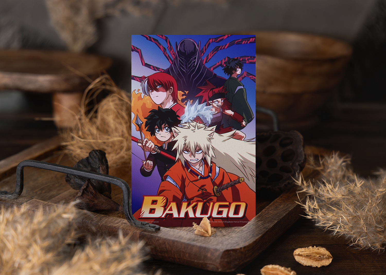 Inuyasha/BNHA Parody Print