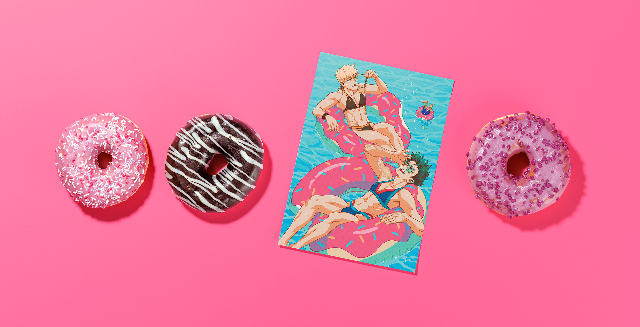 Bikini Day Pool Party Print