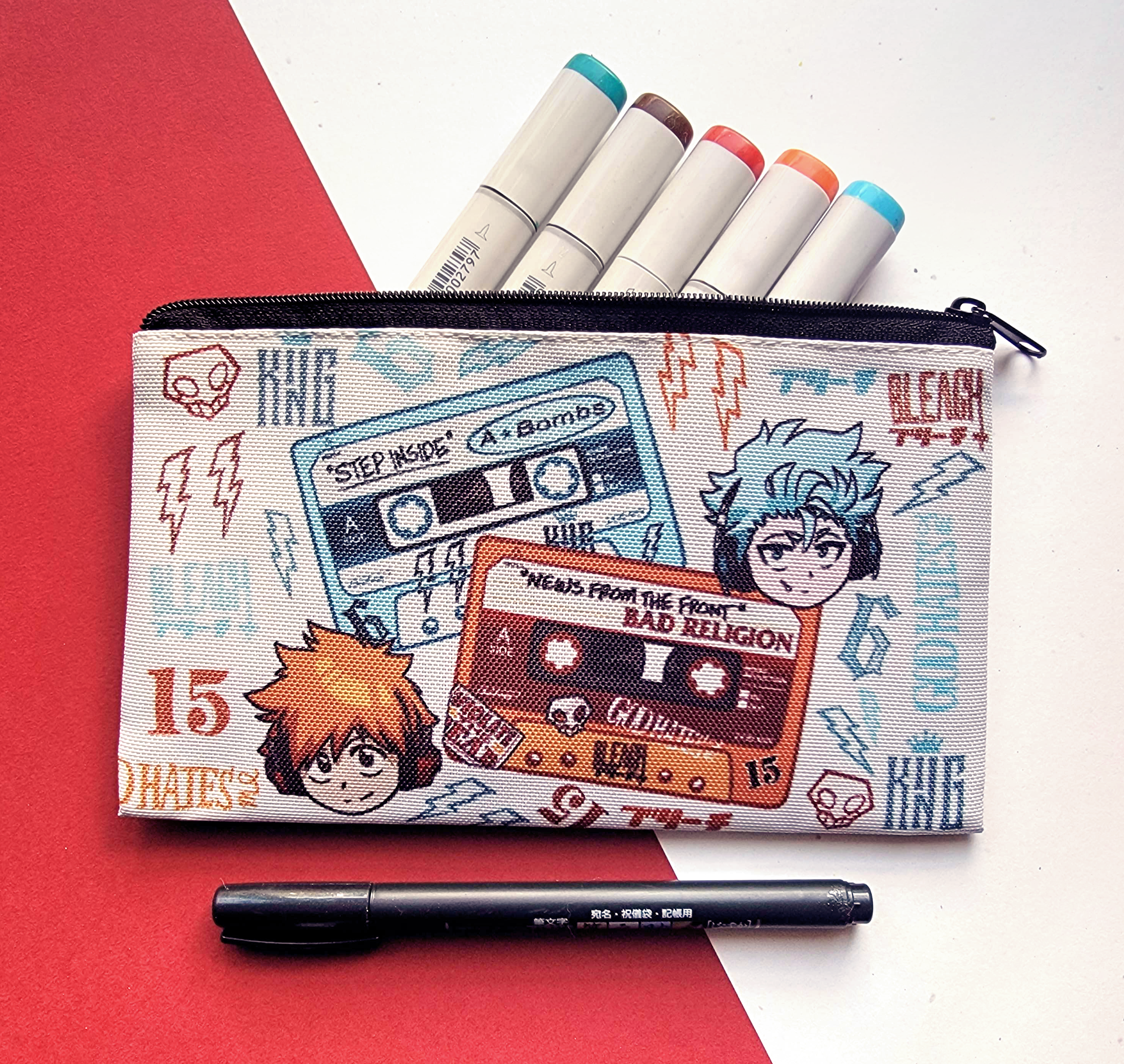 Mixtape Pencil Pouch