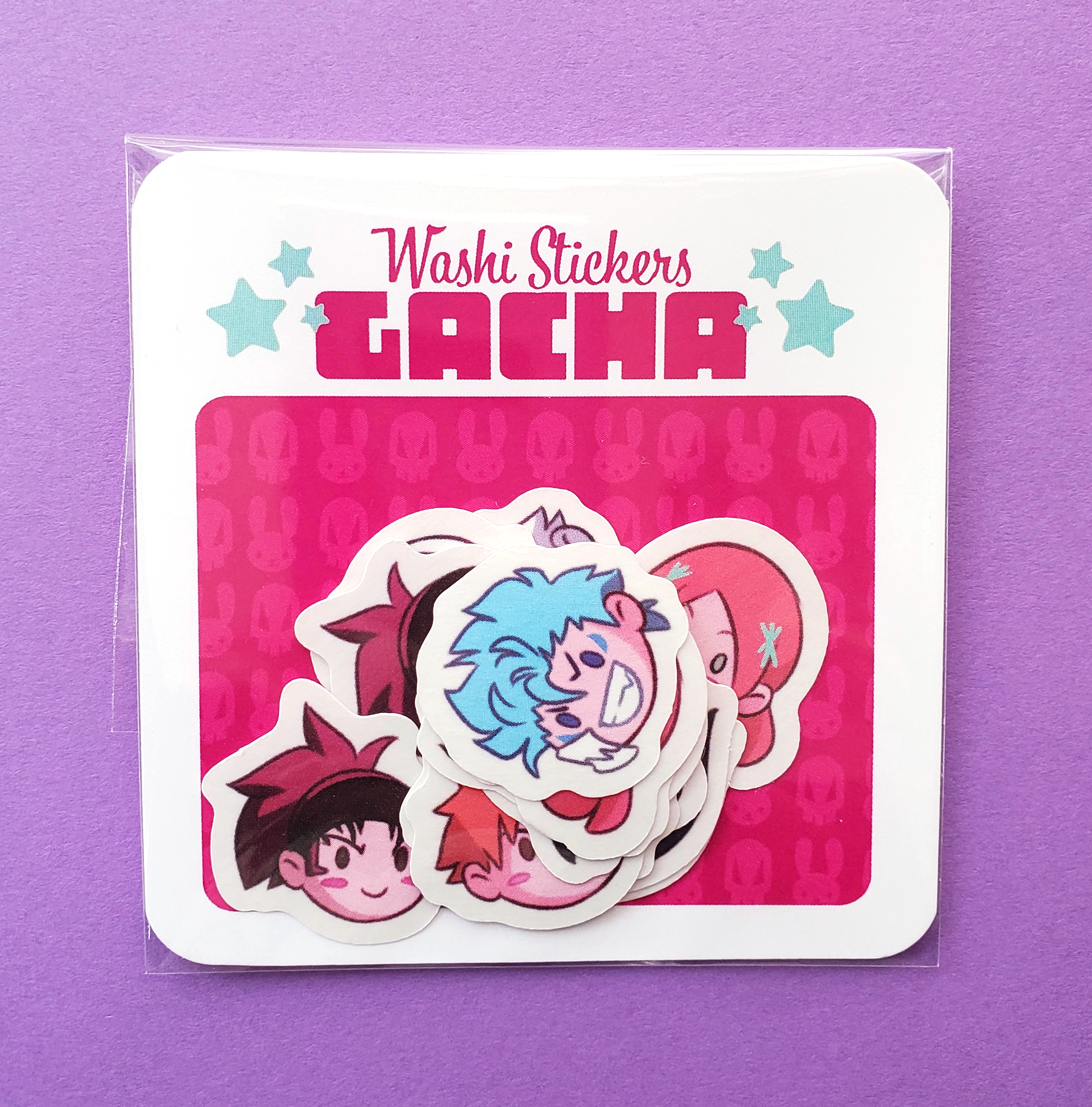 Washi Gacha Stickers