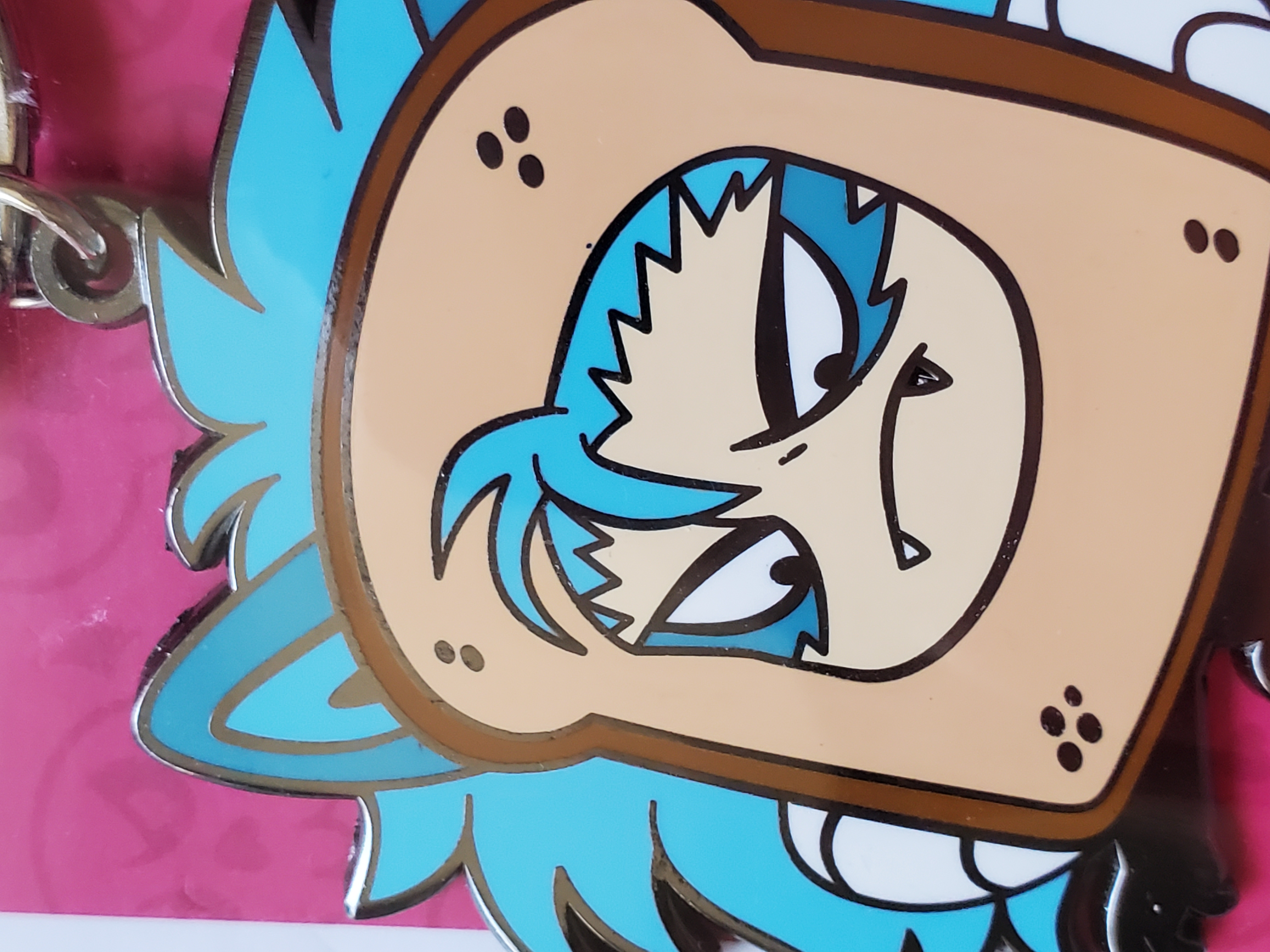 Inbred Kitty Keychain