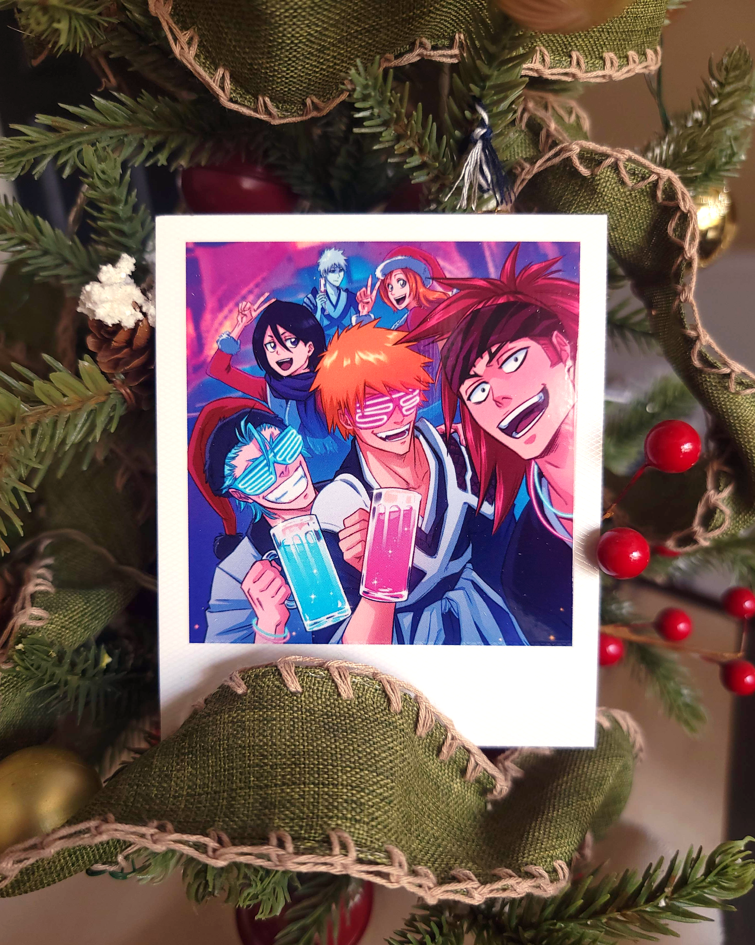 New Years Party Polaroid