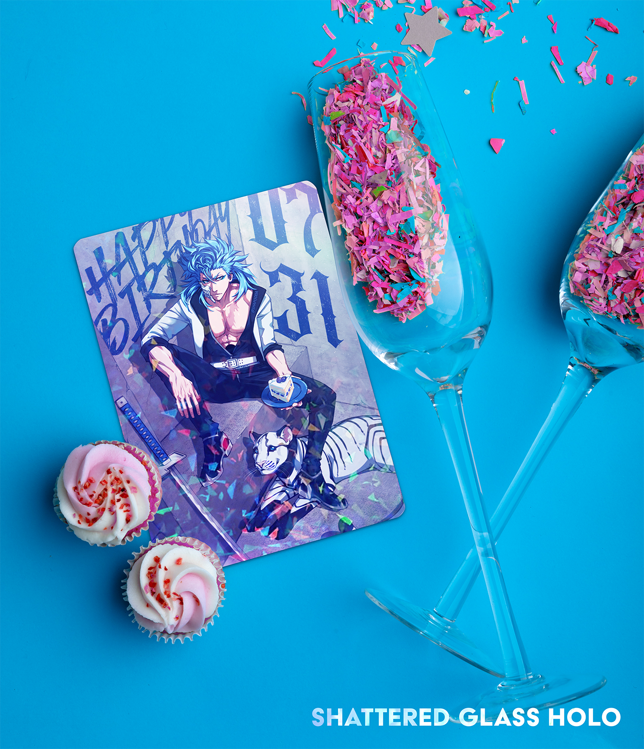 Grimmjow Birthday Print