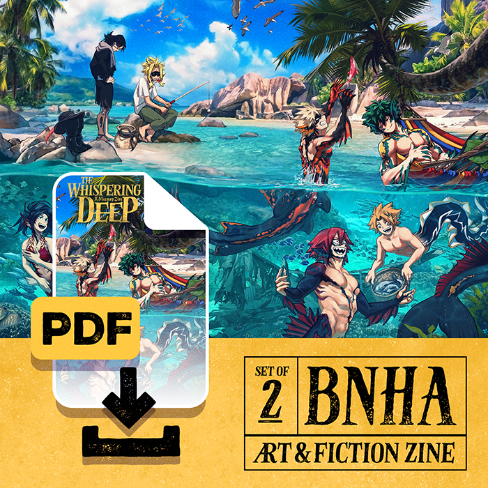 The Whispering Deep: BNHA Zine