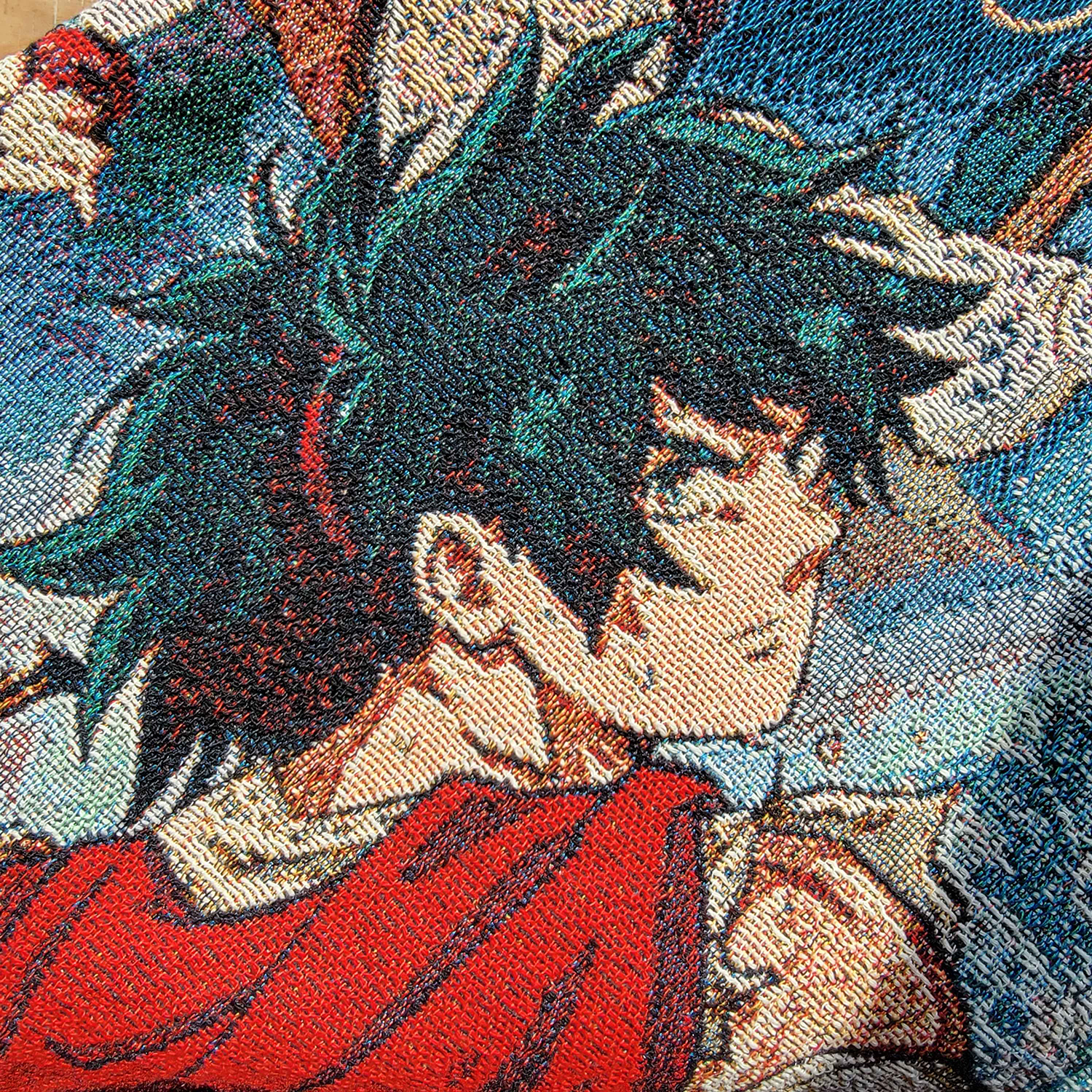 Fantasy BNHA throw blanket