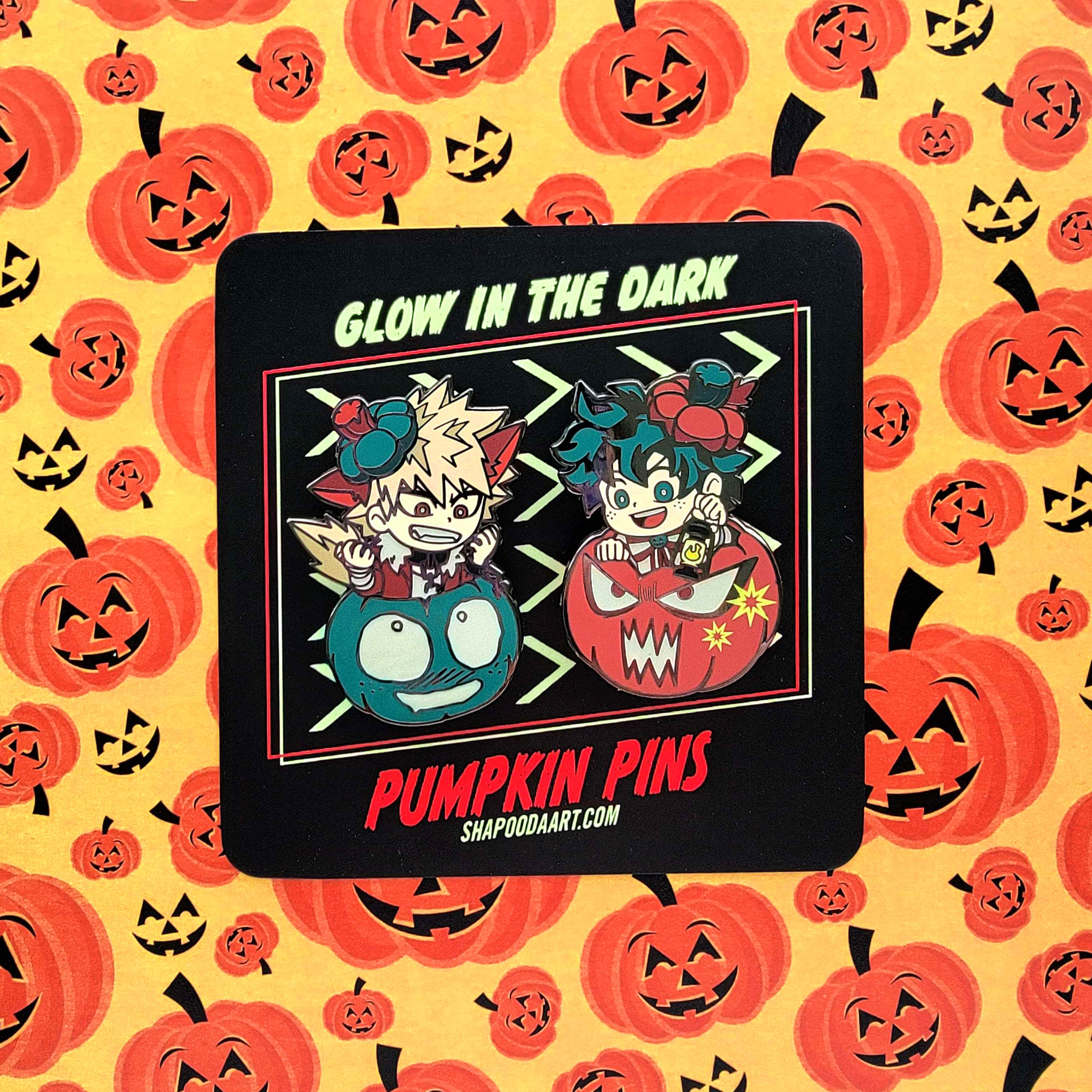 Pumpkin Enamel Pins