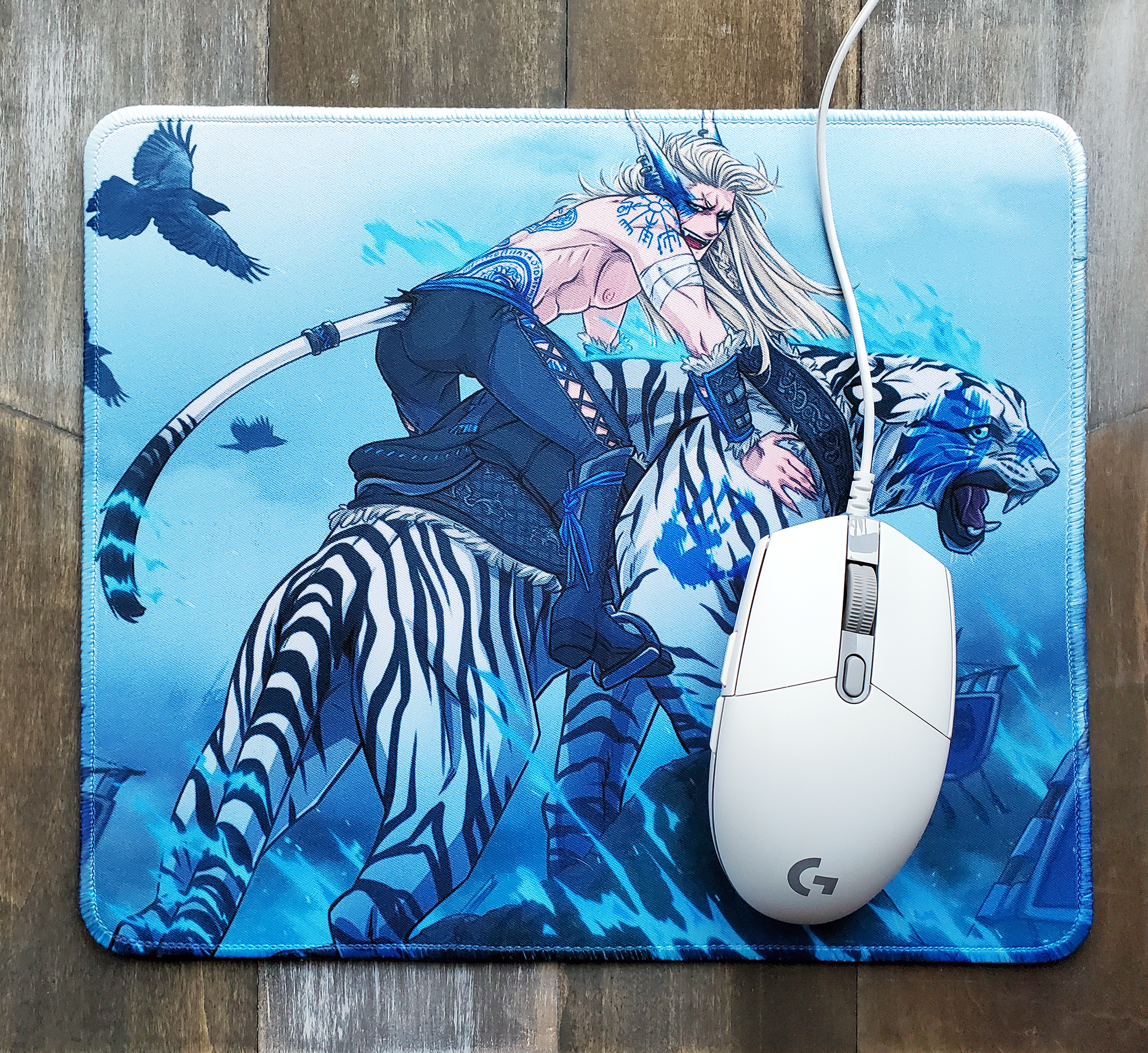 Fantasy Warrior Mousepad