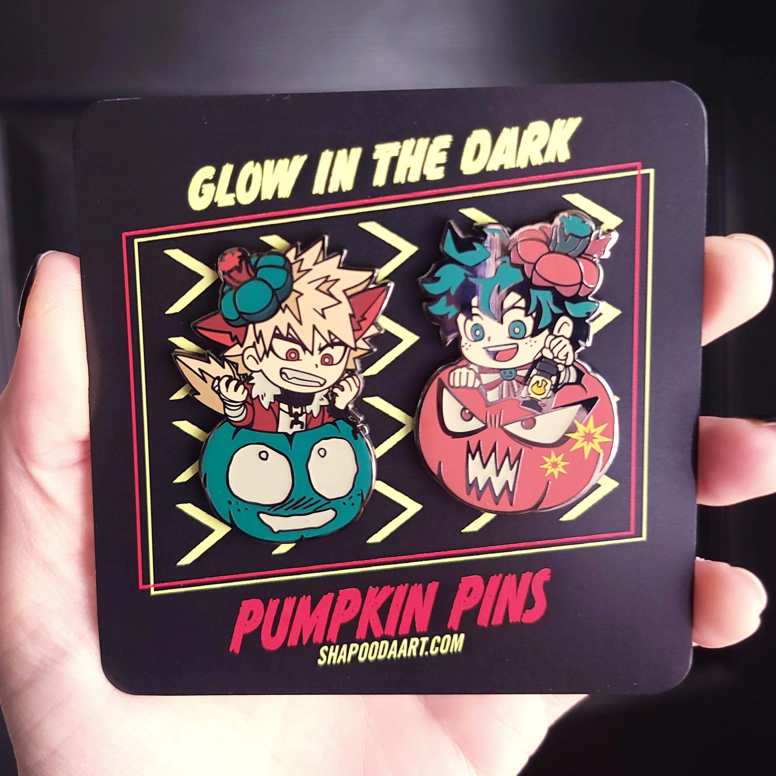 Pumpkin Enamel Pins