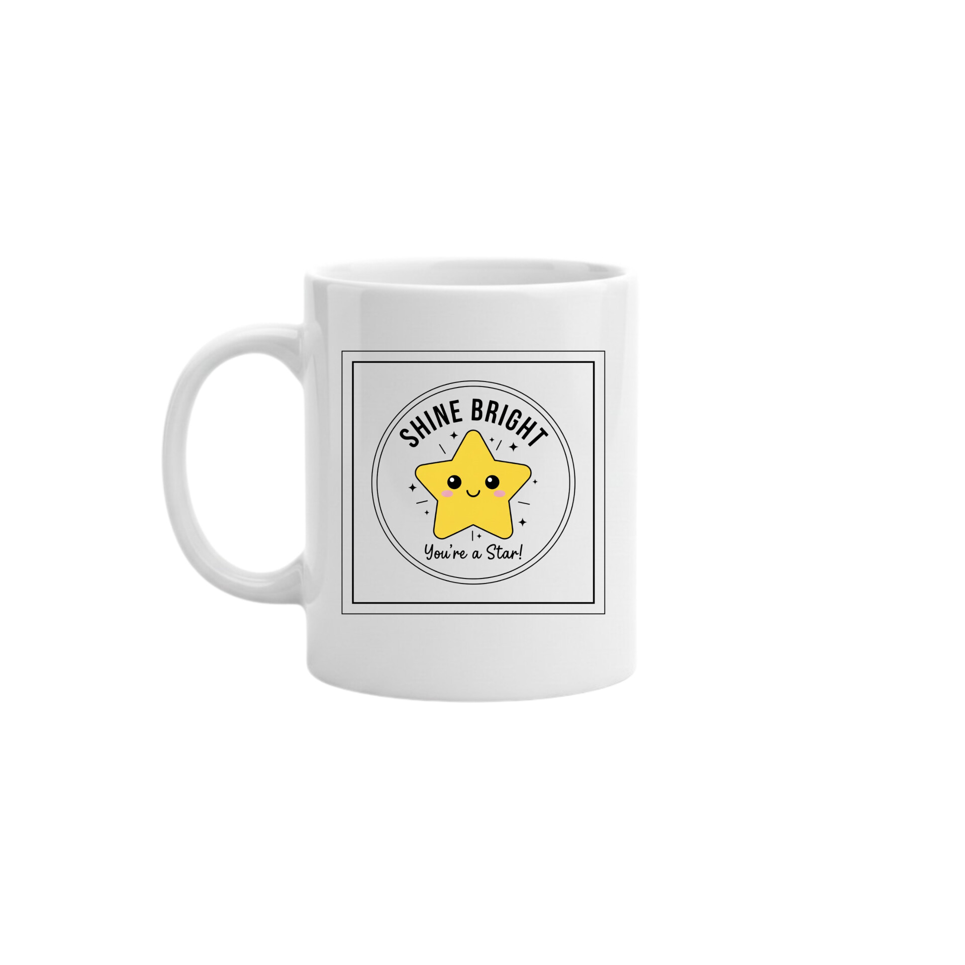 Shine Bright Star Mug 15oz