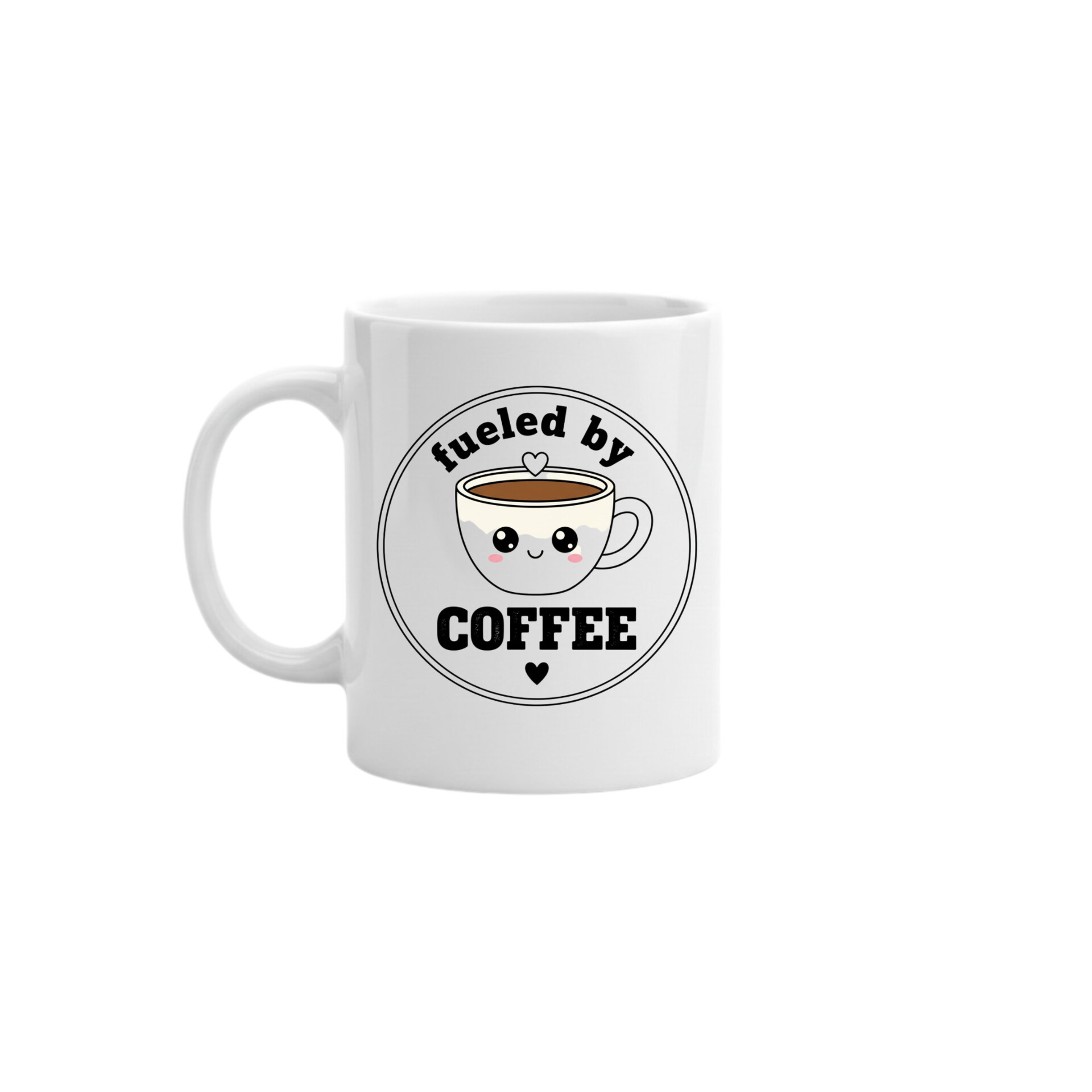 Fueled by Coffee Mug 15oz