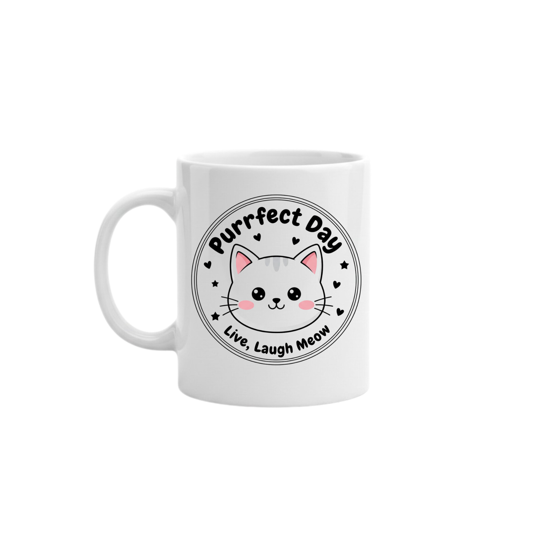 Purrfect Day Cat Mug 15oz