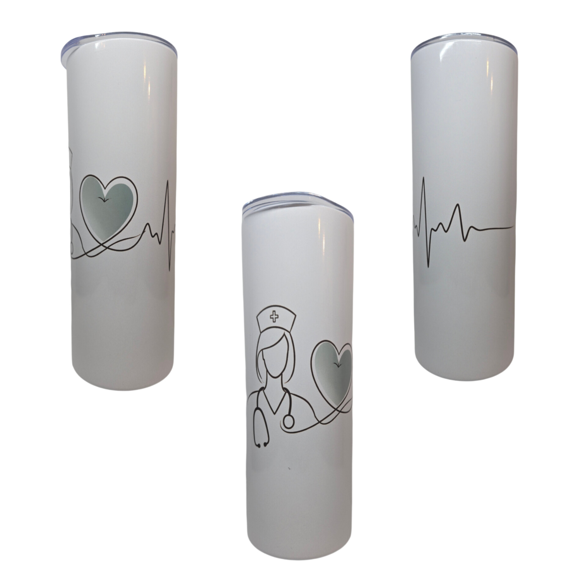Nurse Heartbeat Tumbler