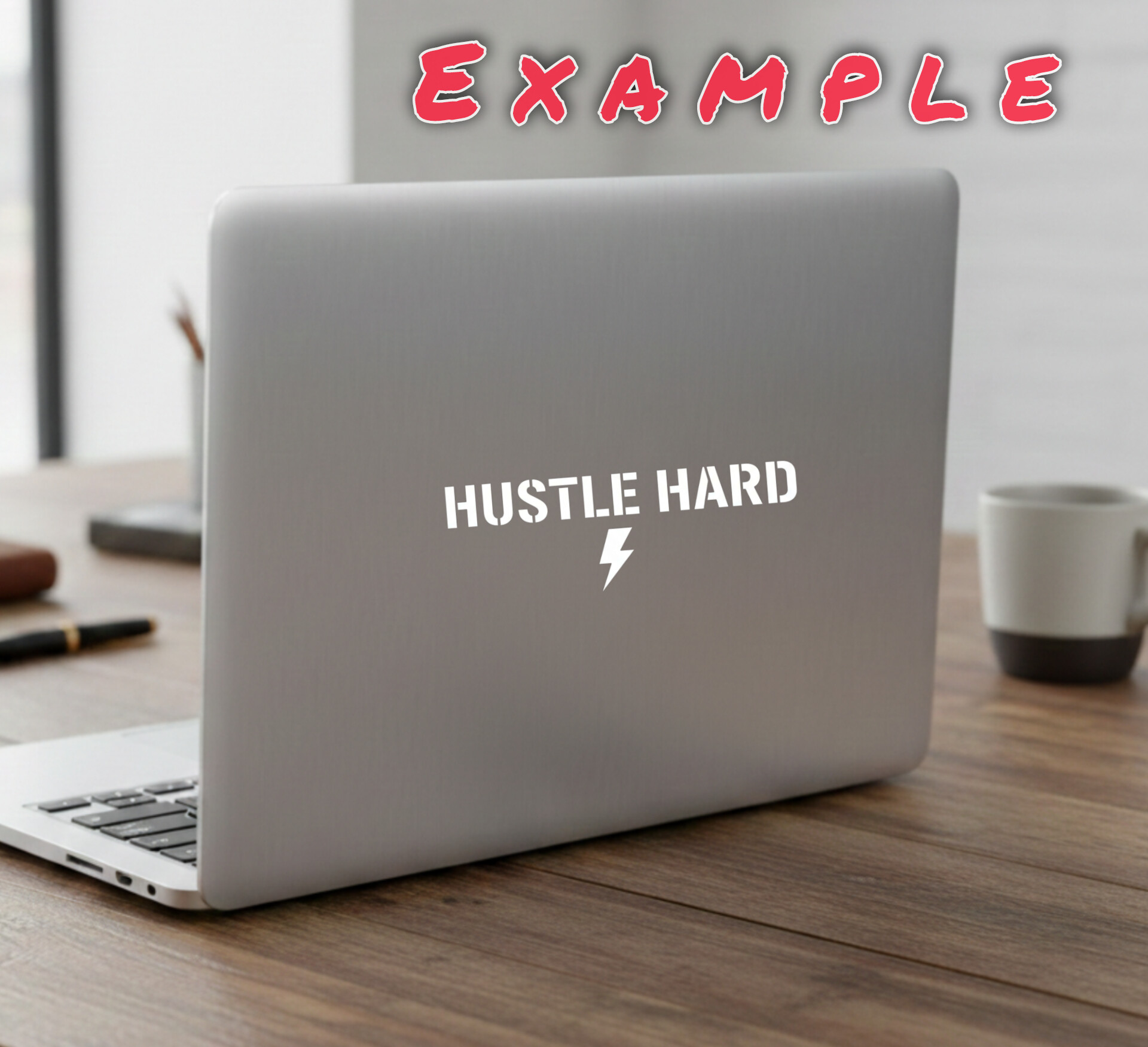 Hustle Hard Vinyl Decal Sticker
