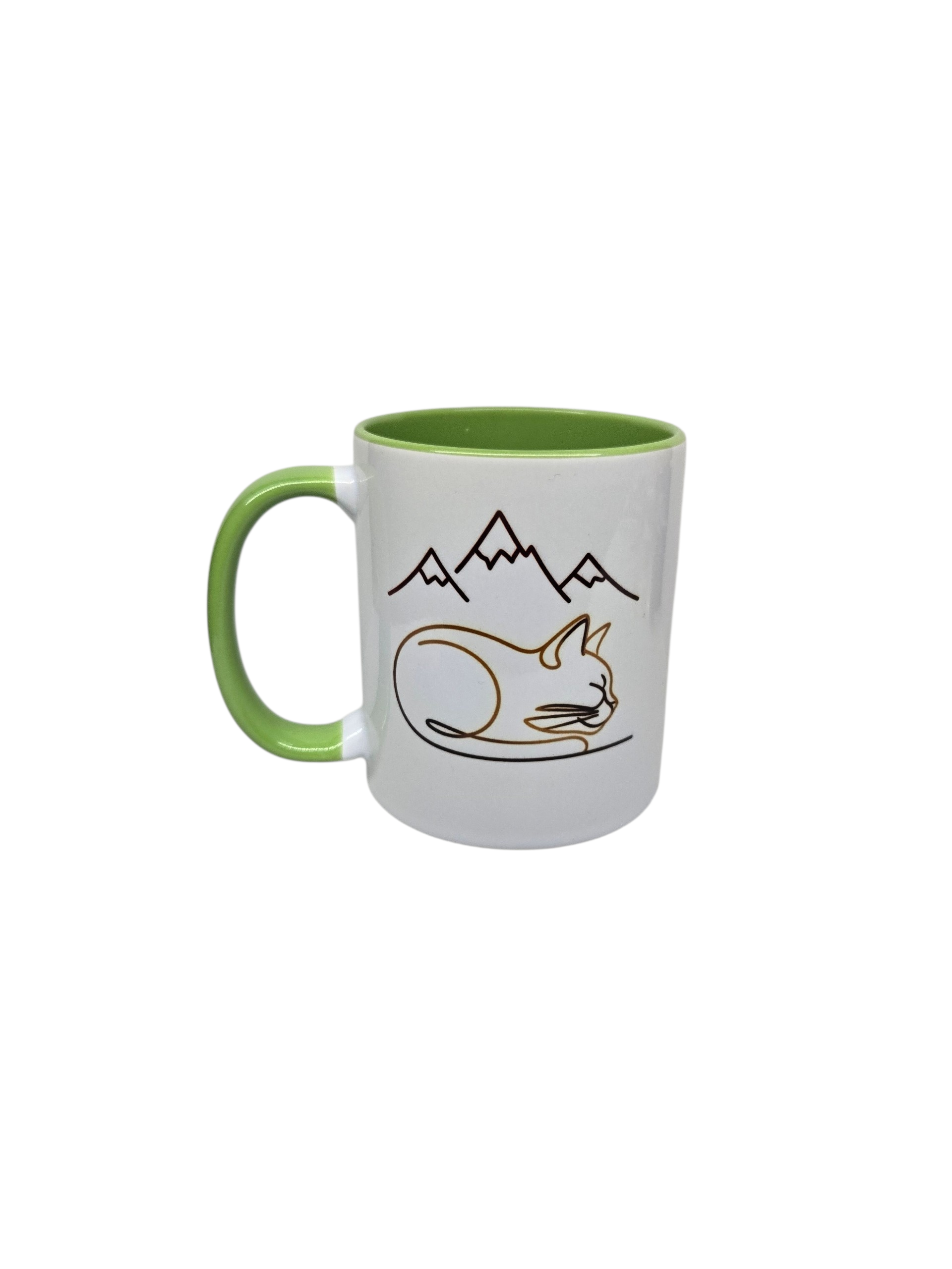 Mountain Cat Mug 11oz