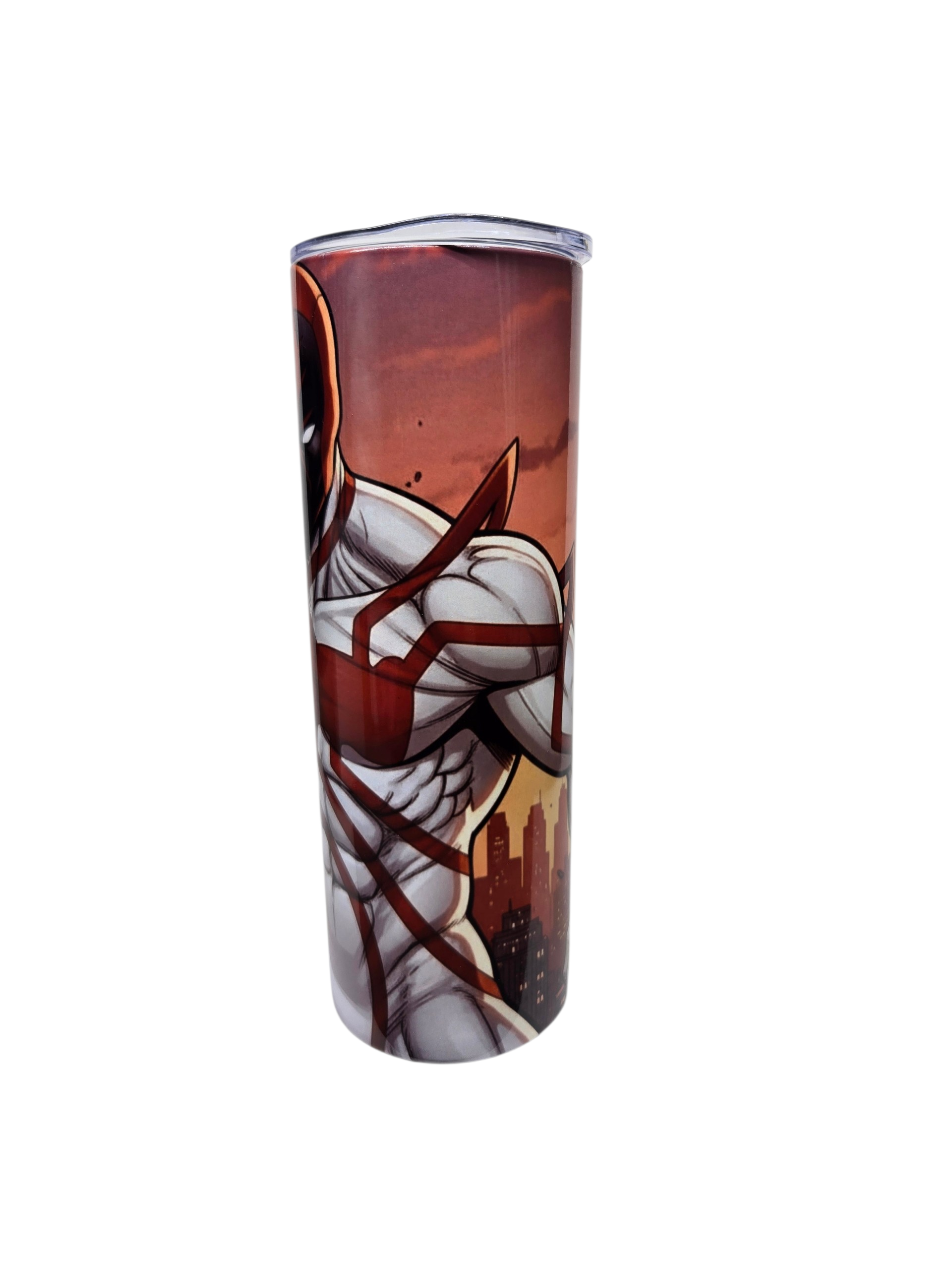 Superhero Red Cypher Tumbler 20oz