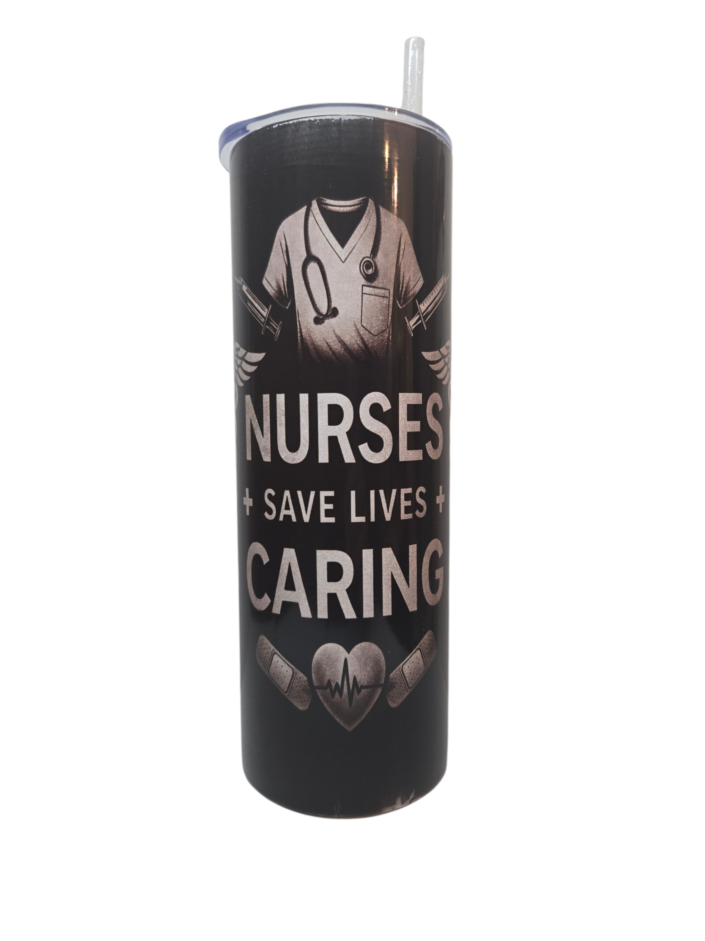 Nurses Save Lives Caring Tumbler