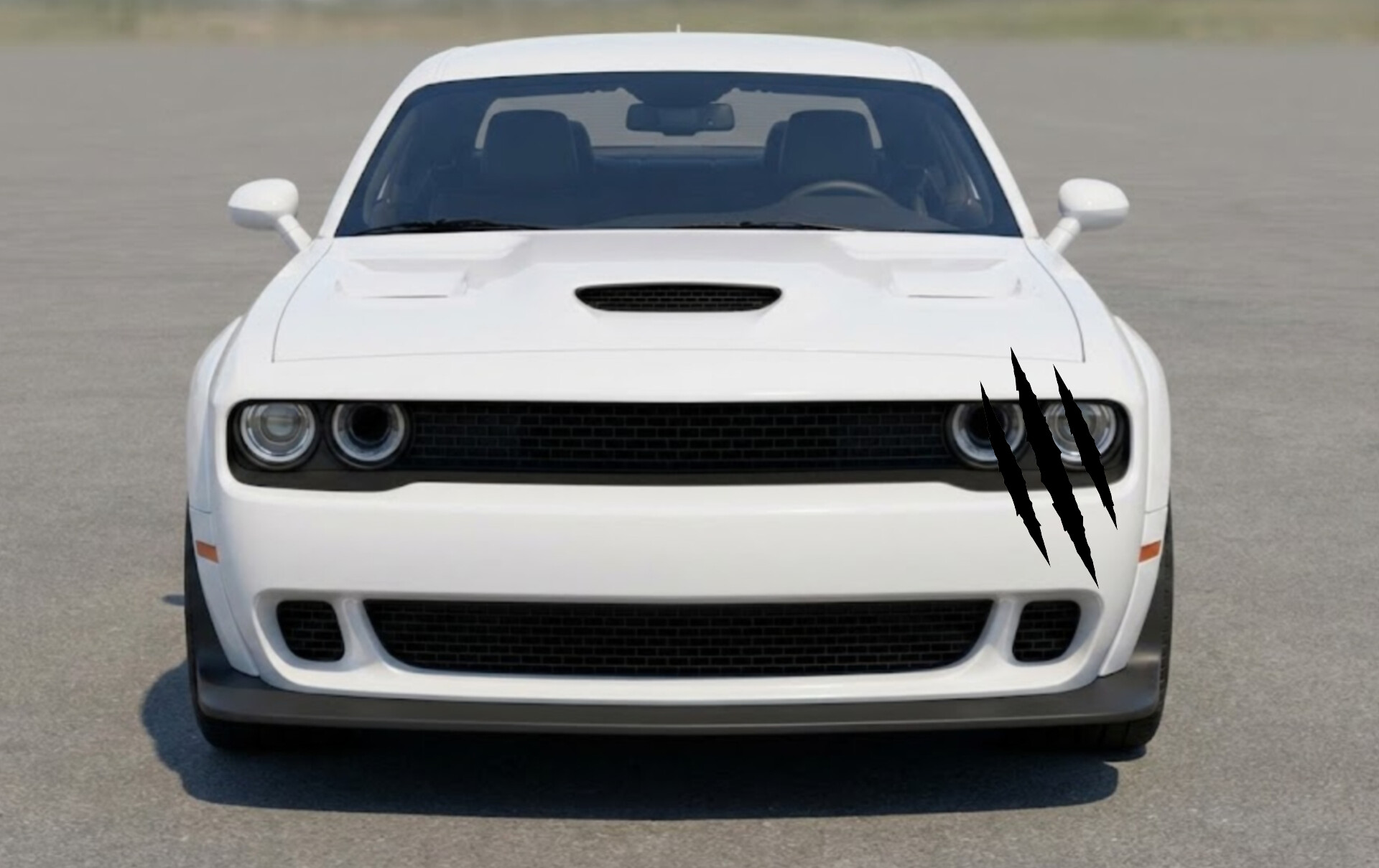 Claw Marks Decal Sticker