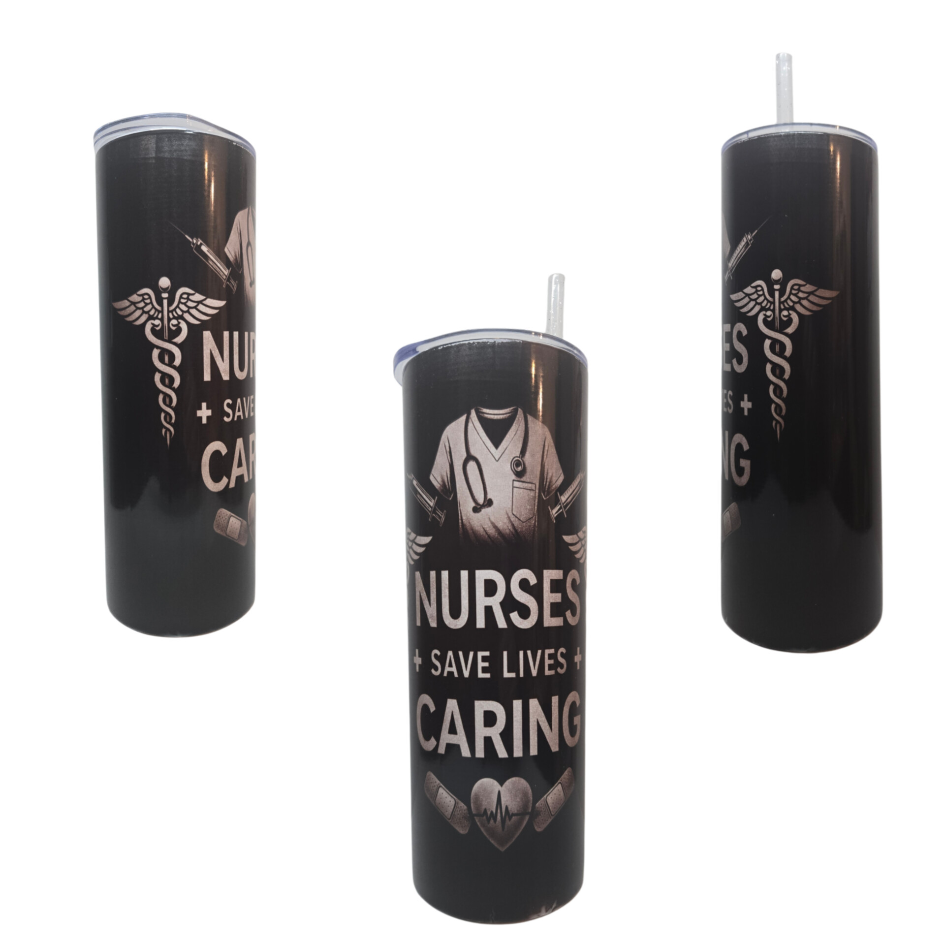 Nurses Save Lives Caring Tumbler