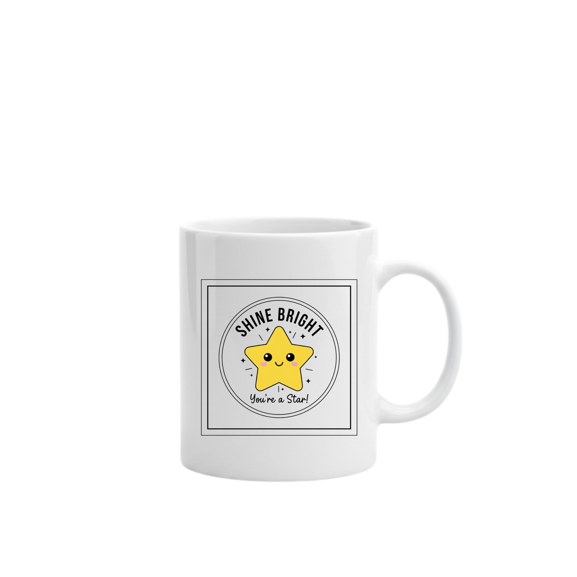 Shine Bright Star Mug 15oz