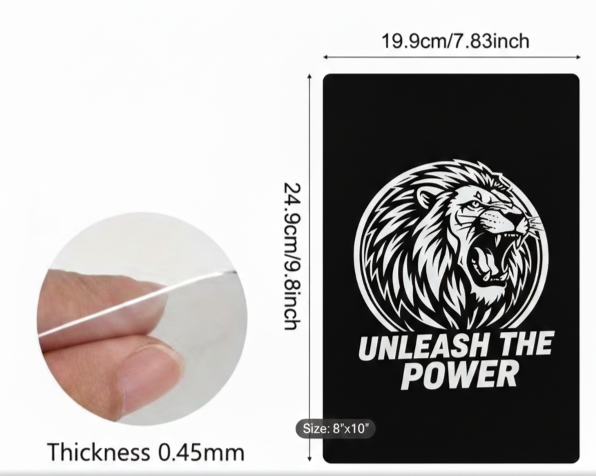 Lion Motivation Wall Art Aluminum Sign 