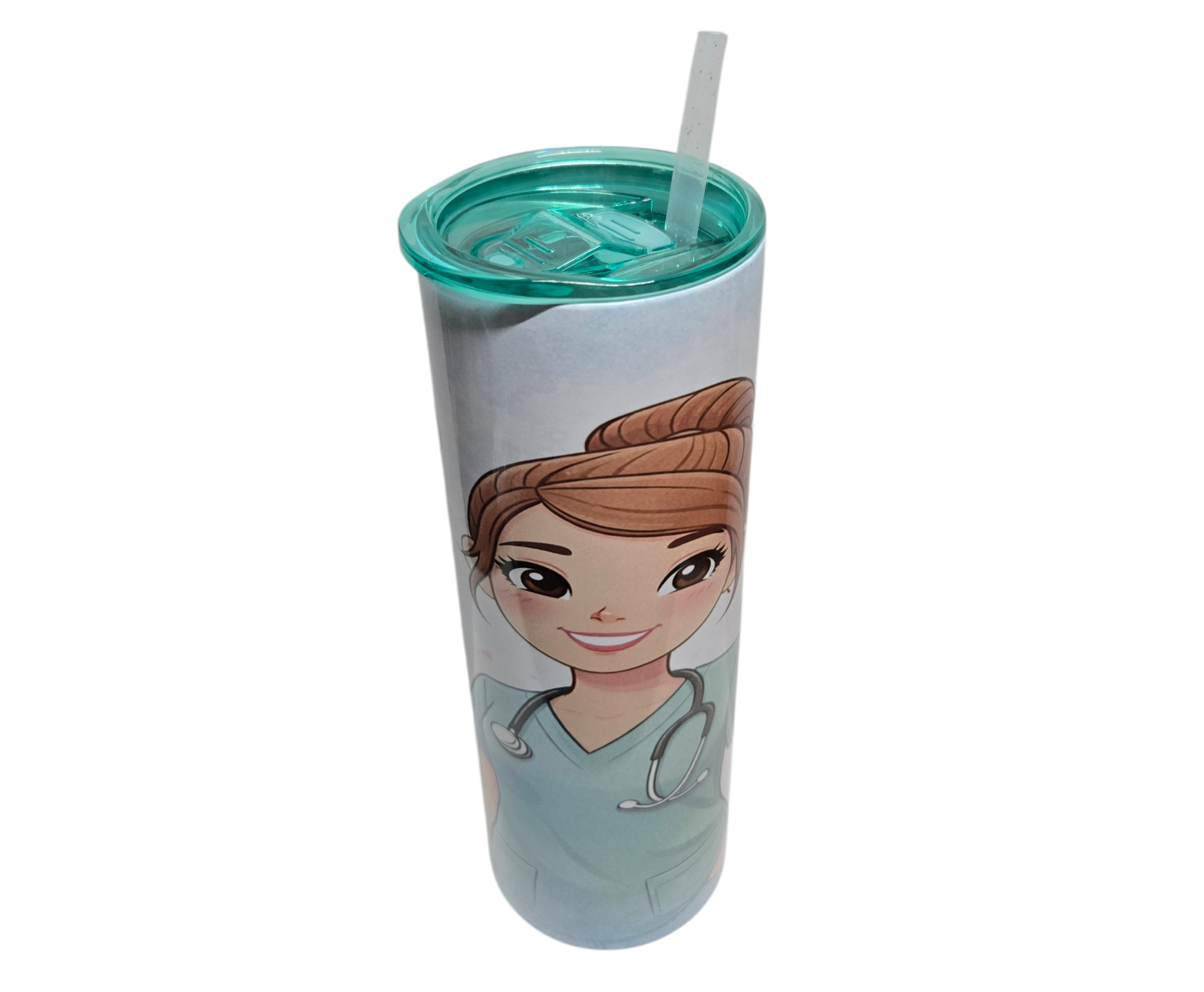 Nurse Cartoon Tumbler 20 oz
