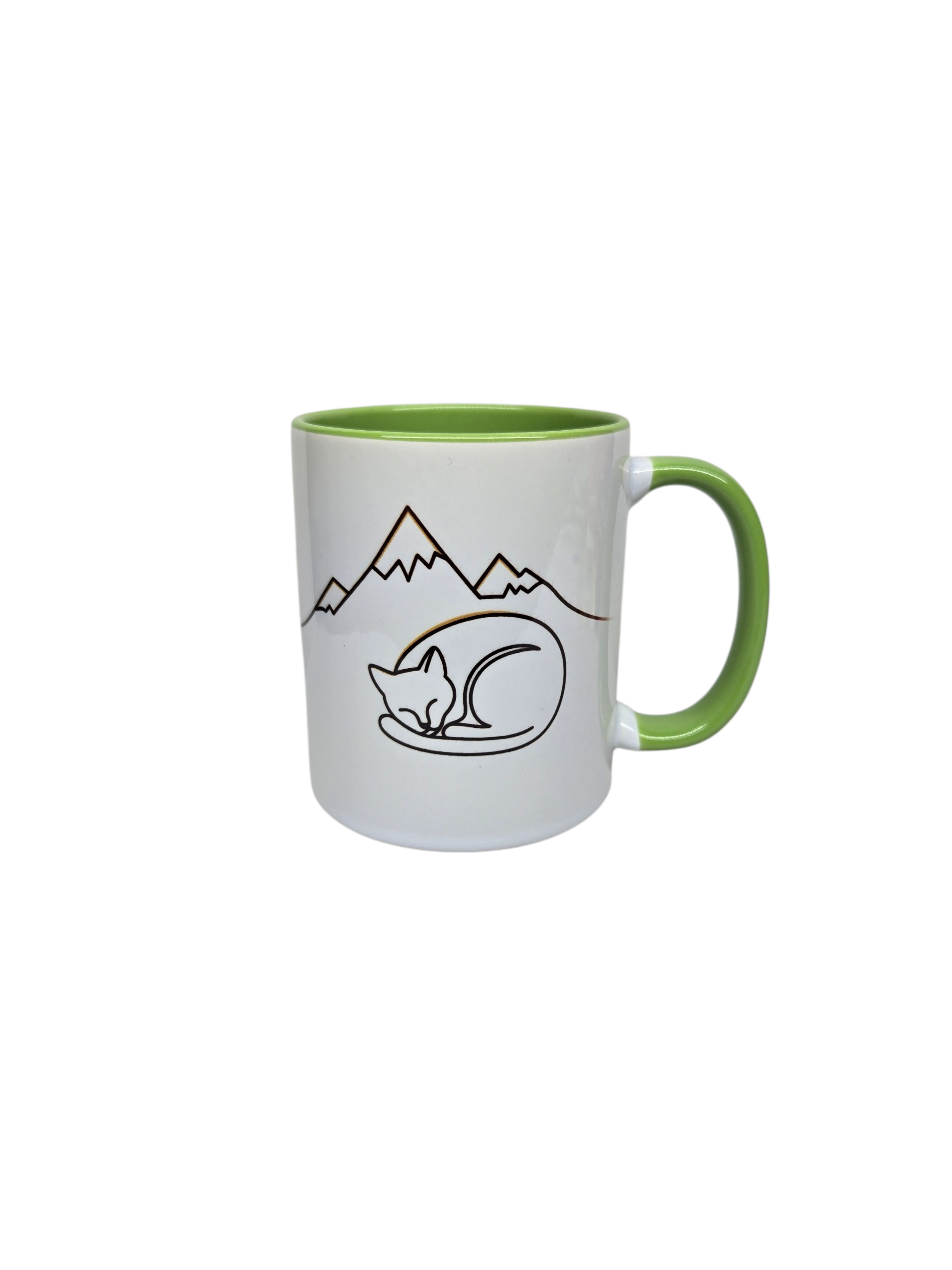 Mountain Cat Mug 11oz