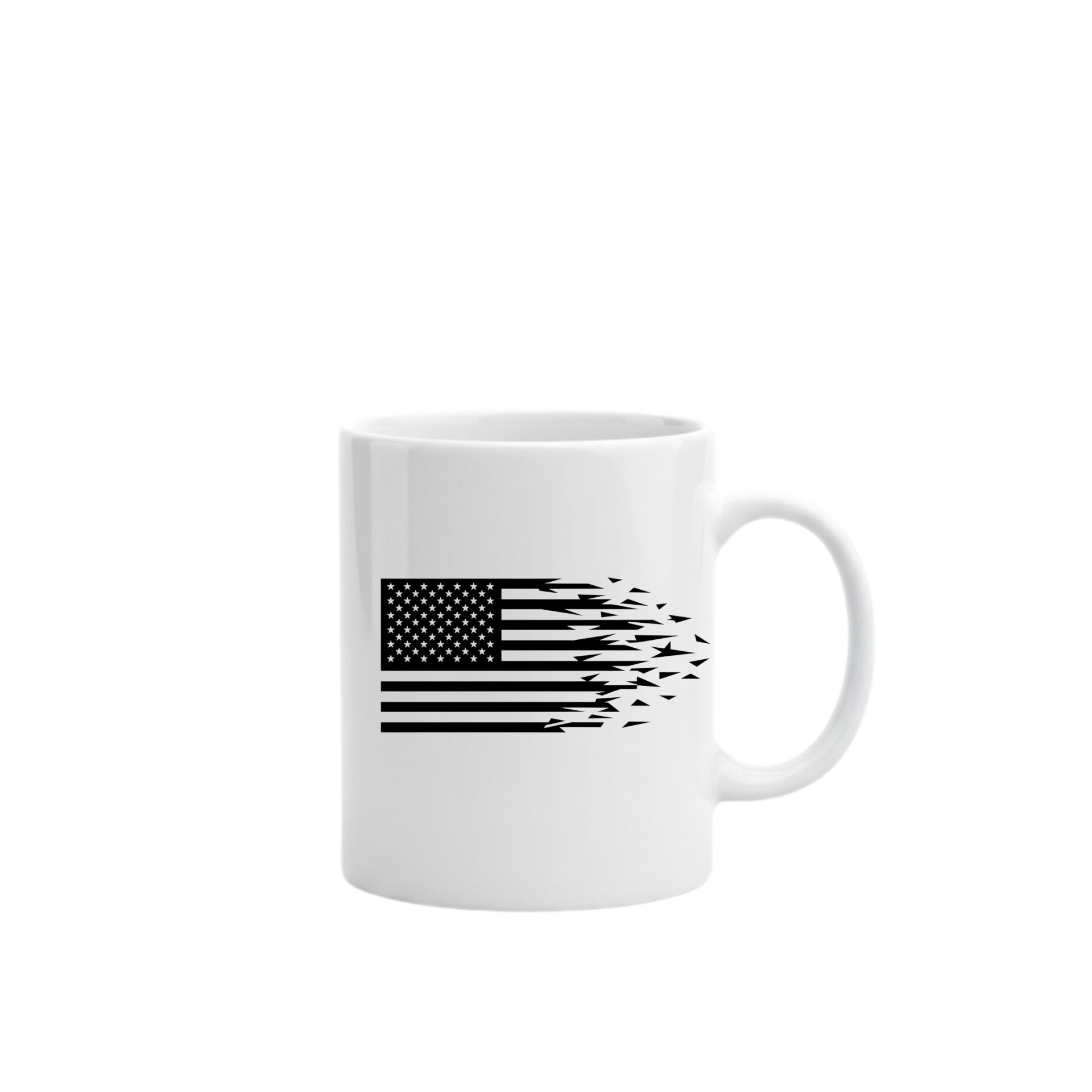 American Flag Coffee Mug 15oz