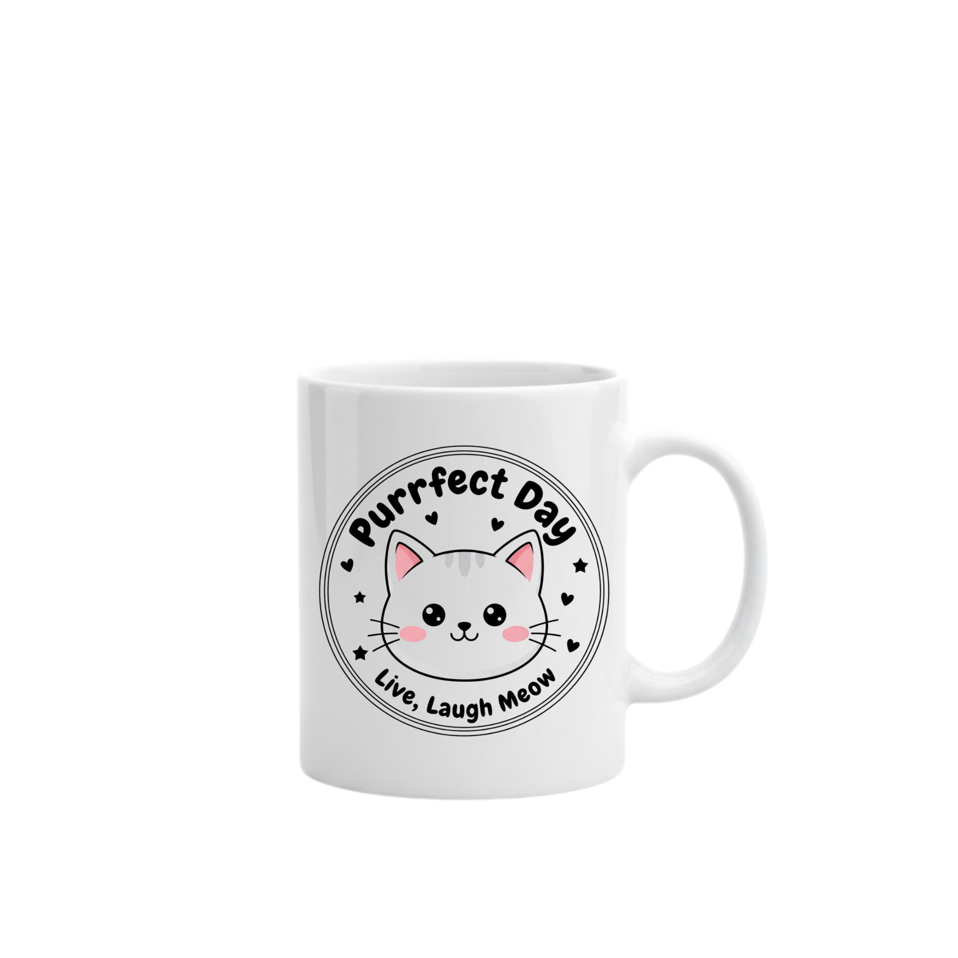 Purrfect Day Cat Mug 15oz