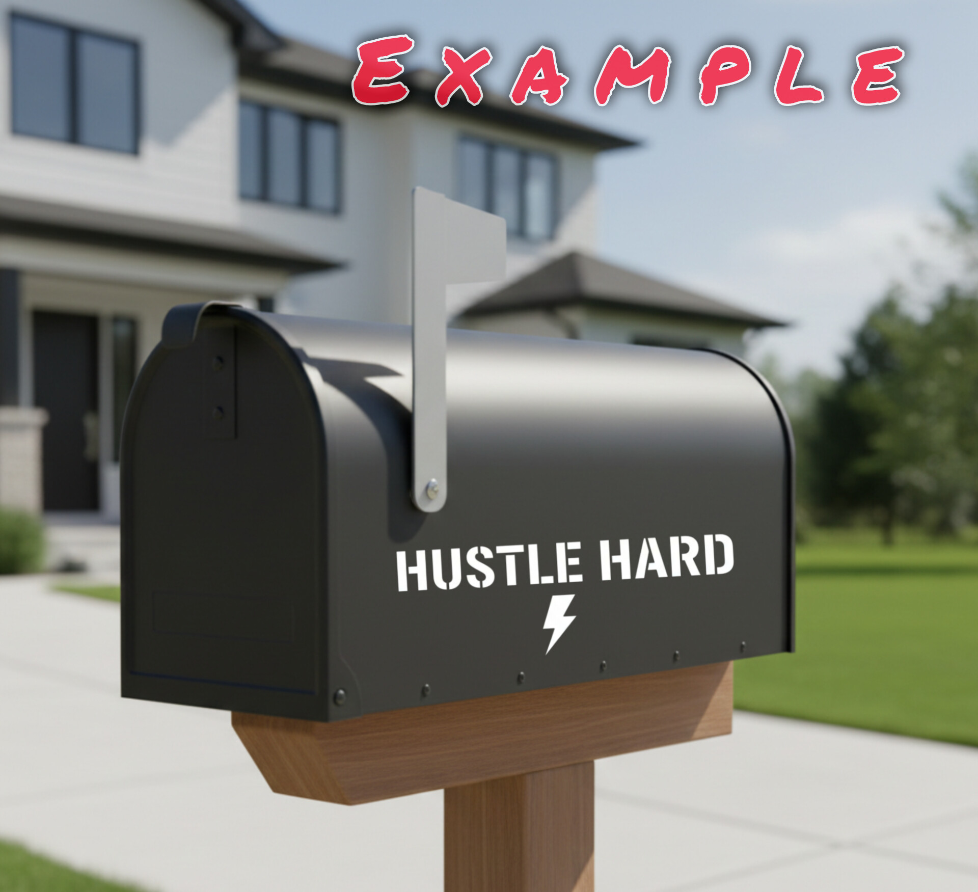 Hustle Hard Vinyl Decal Sticker