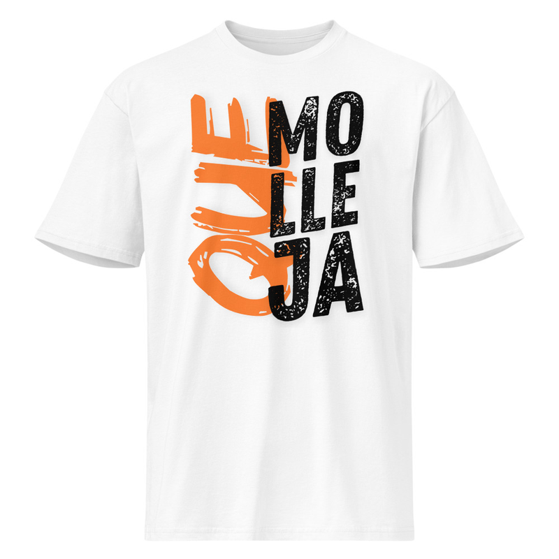 Cotton Men's Premium Short Sleeve Tee QUE MOLLEJA