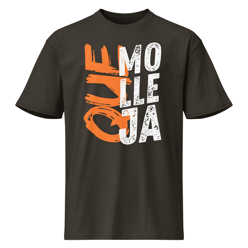 Cotton Men's Premium Short Sleeve Tee QUE MOLLEJA