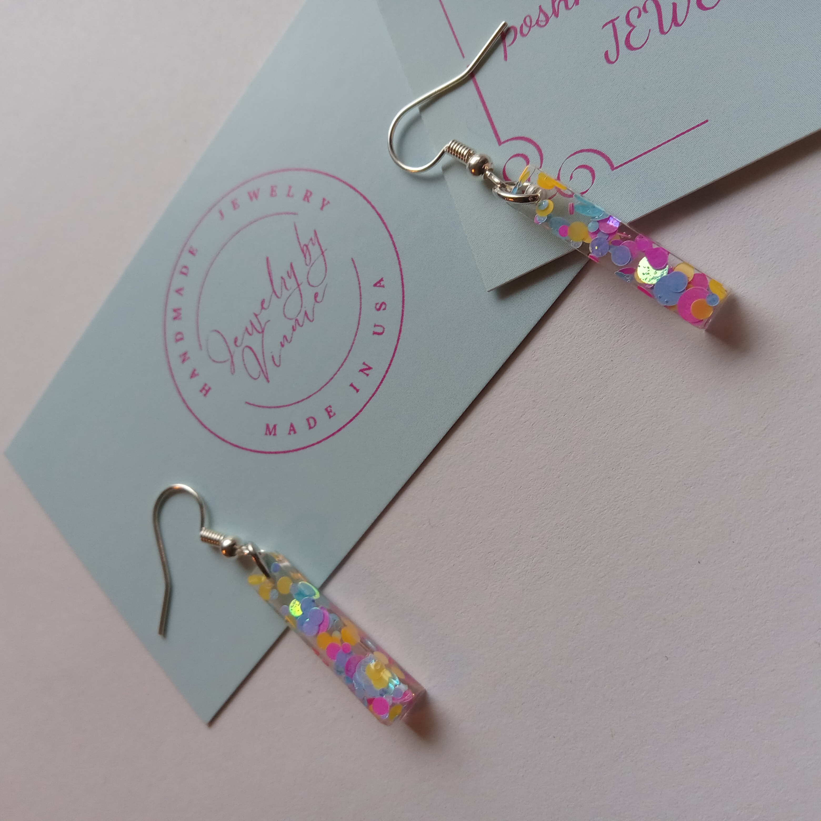 Confetti Drop Earrings