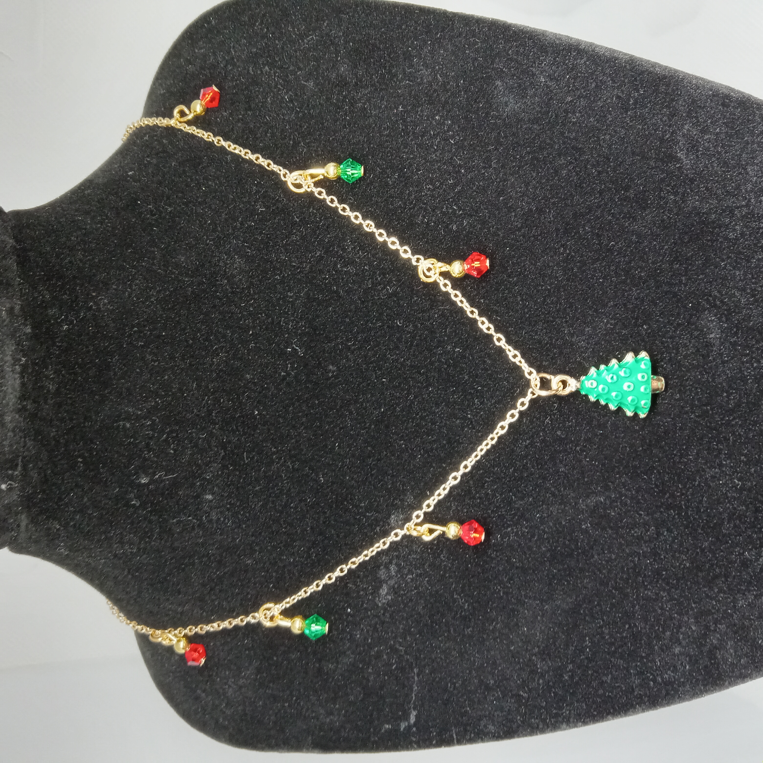 Christmas Tree Pendant Necklace