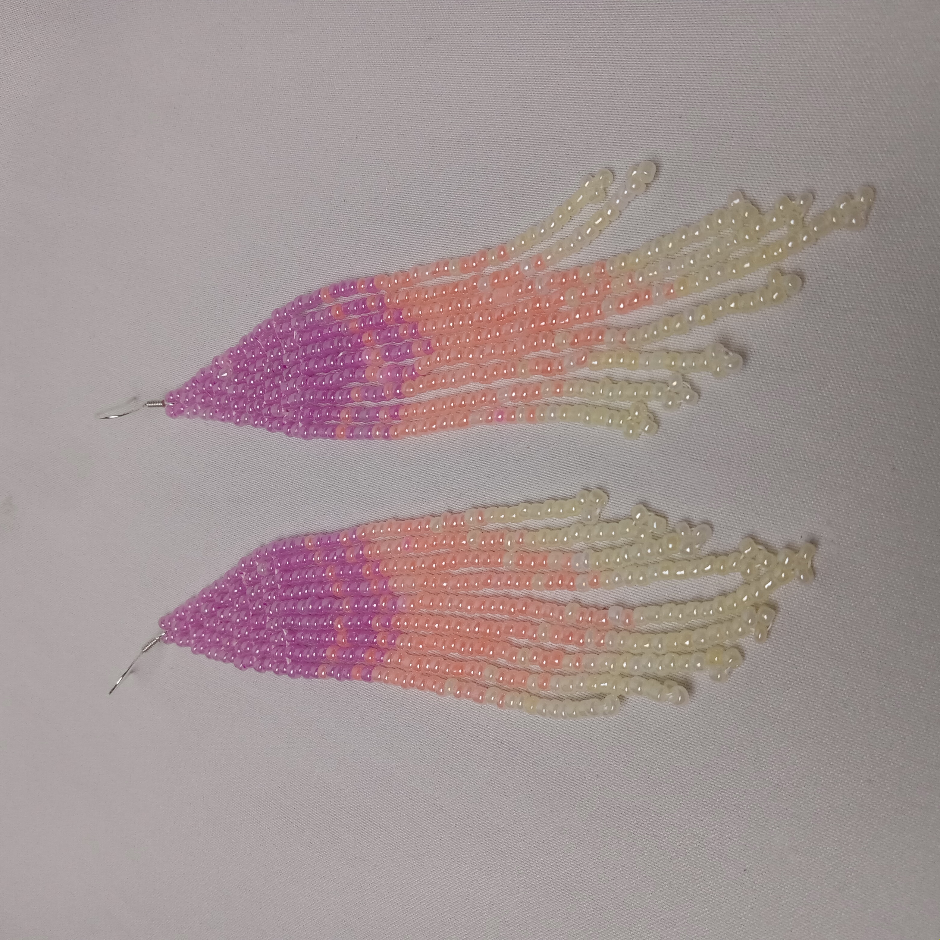 Beaded Fringe Earrings