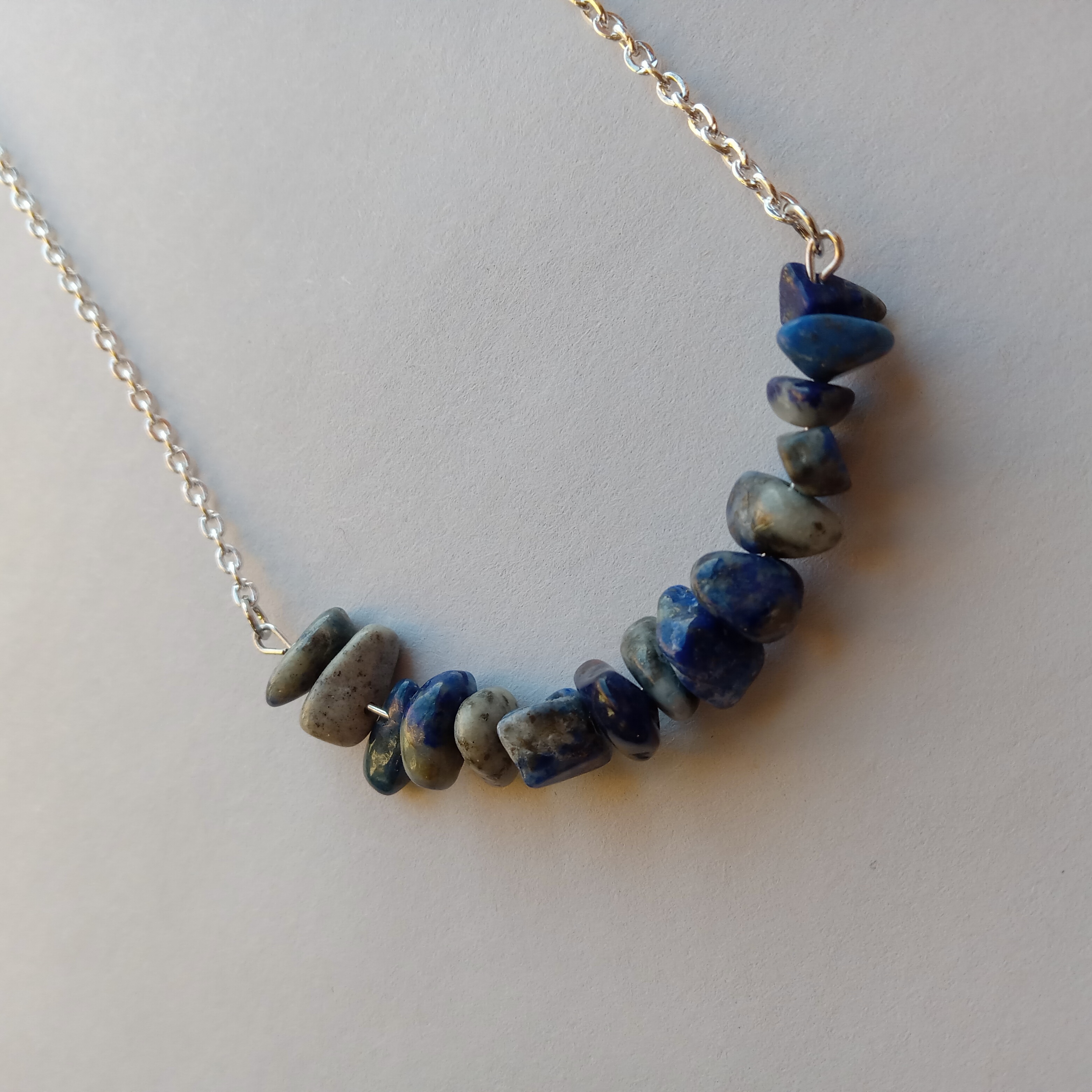 Lapis Lazuli Chip Necklace