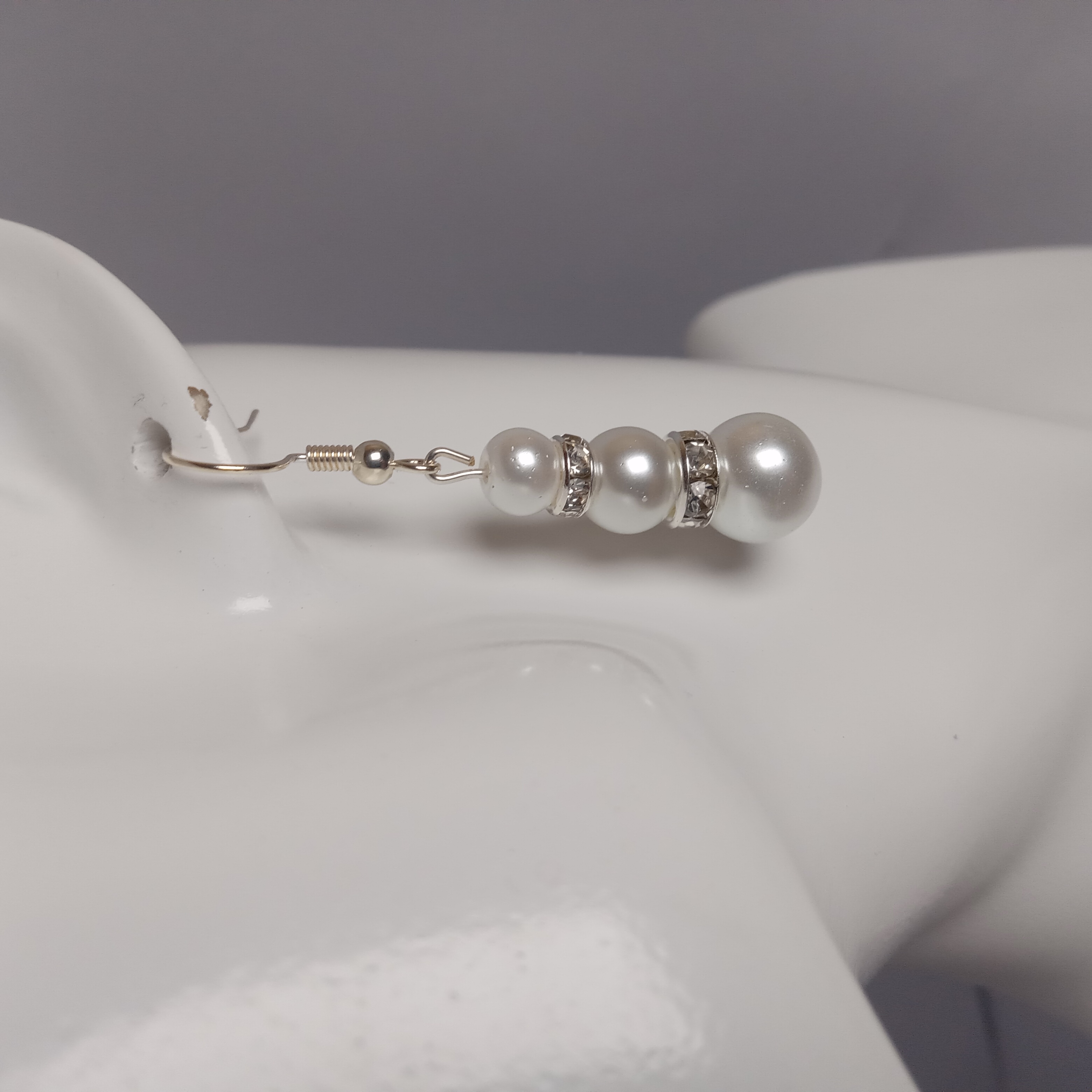 Elegant Faux Pearl Drop Earrings