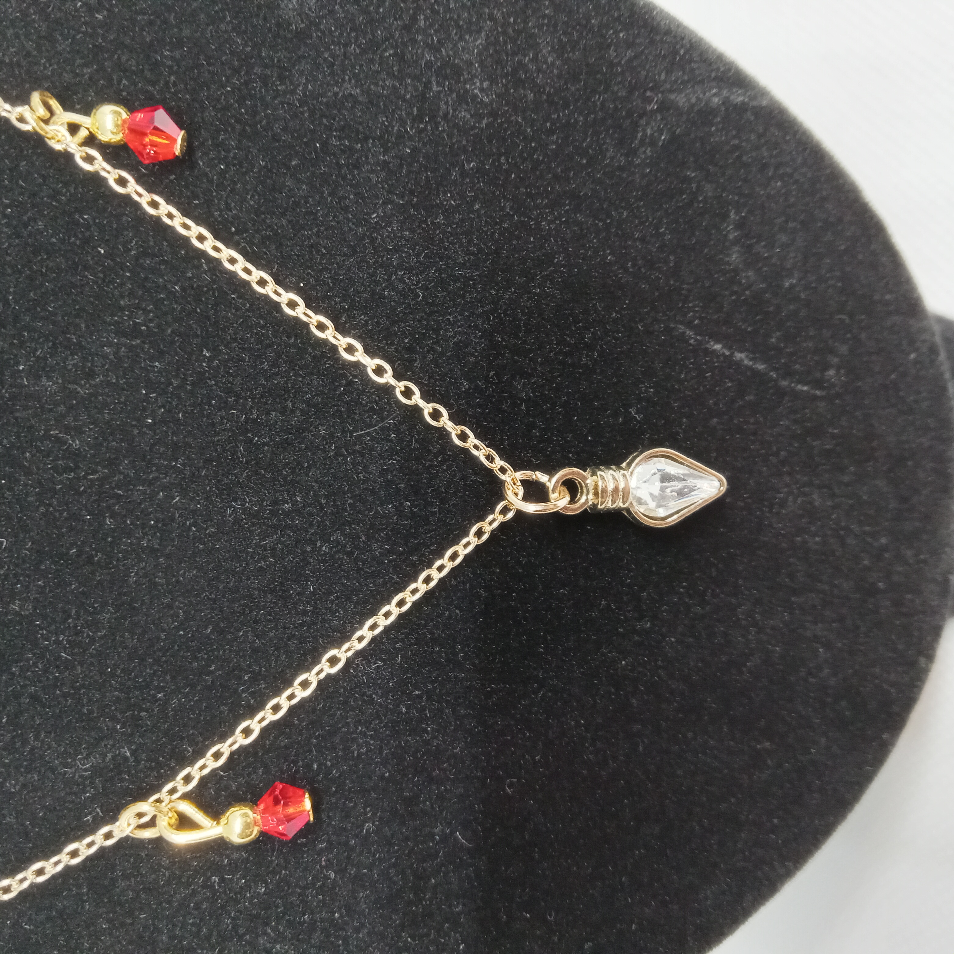 Christmas Light Pendant Necklace