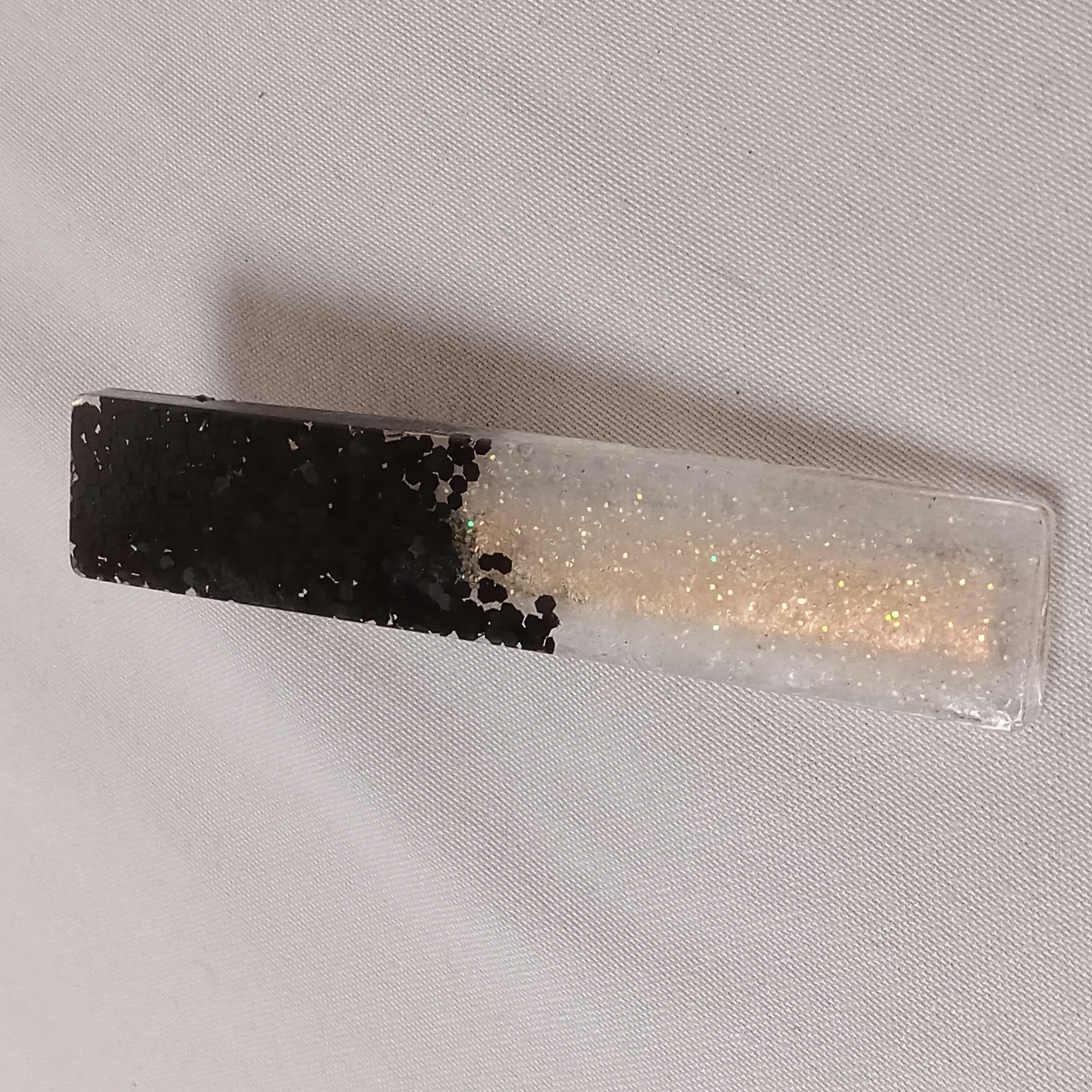 Resin Glitter Hair Clip
