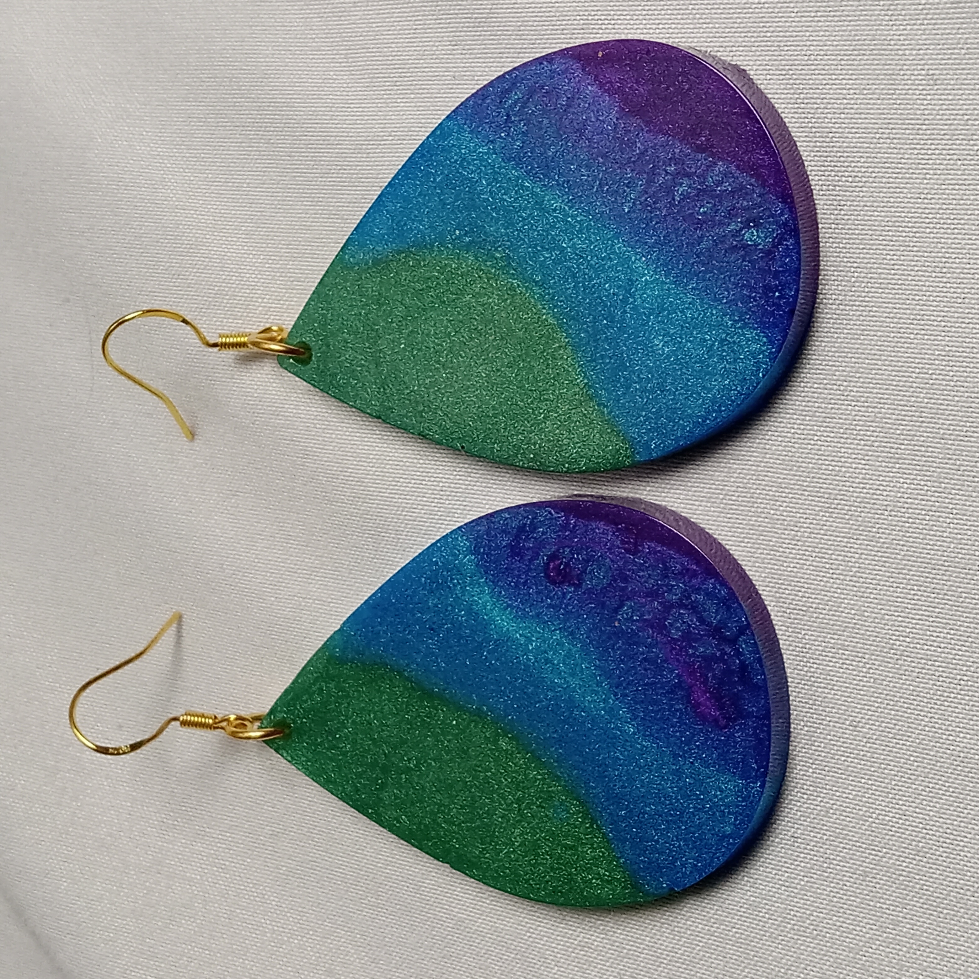 Colorful Teardrop Earrings