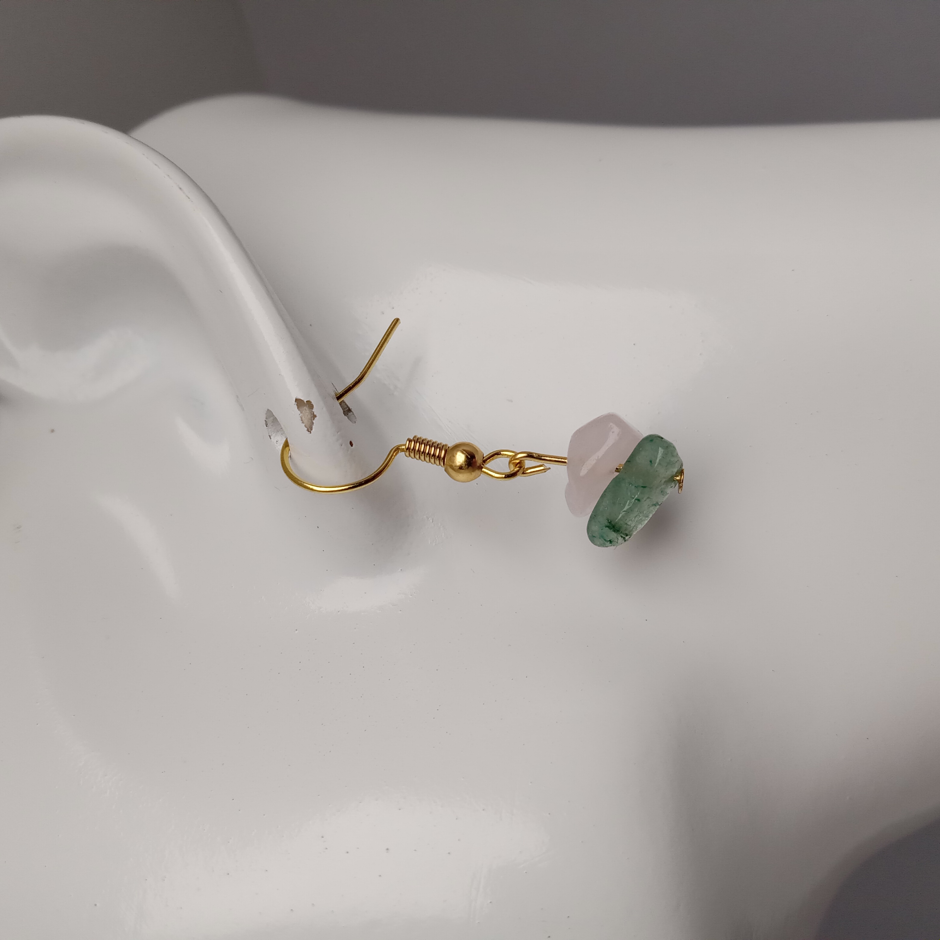 Gemstone Drop Earrings
