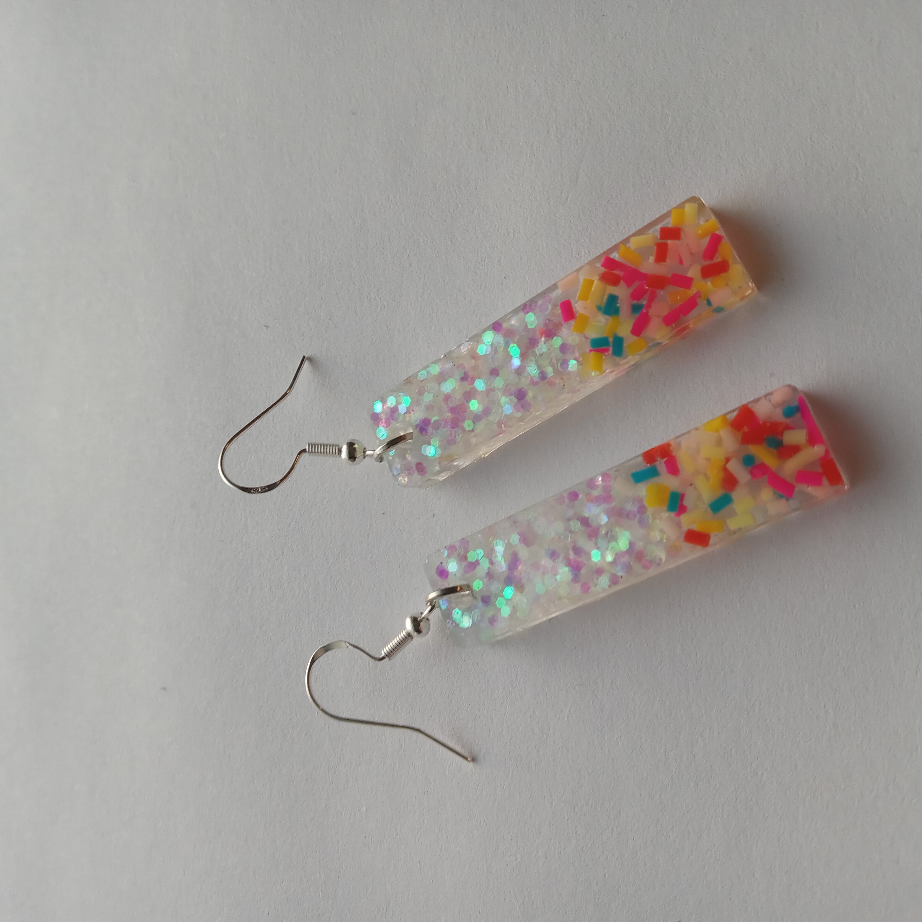 Confetti Resin Earrings
