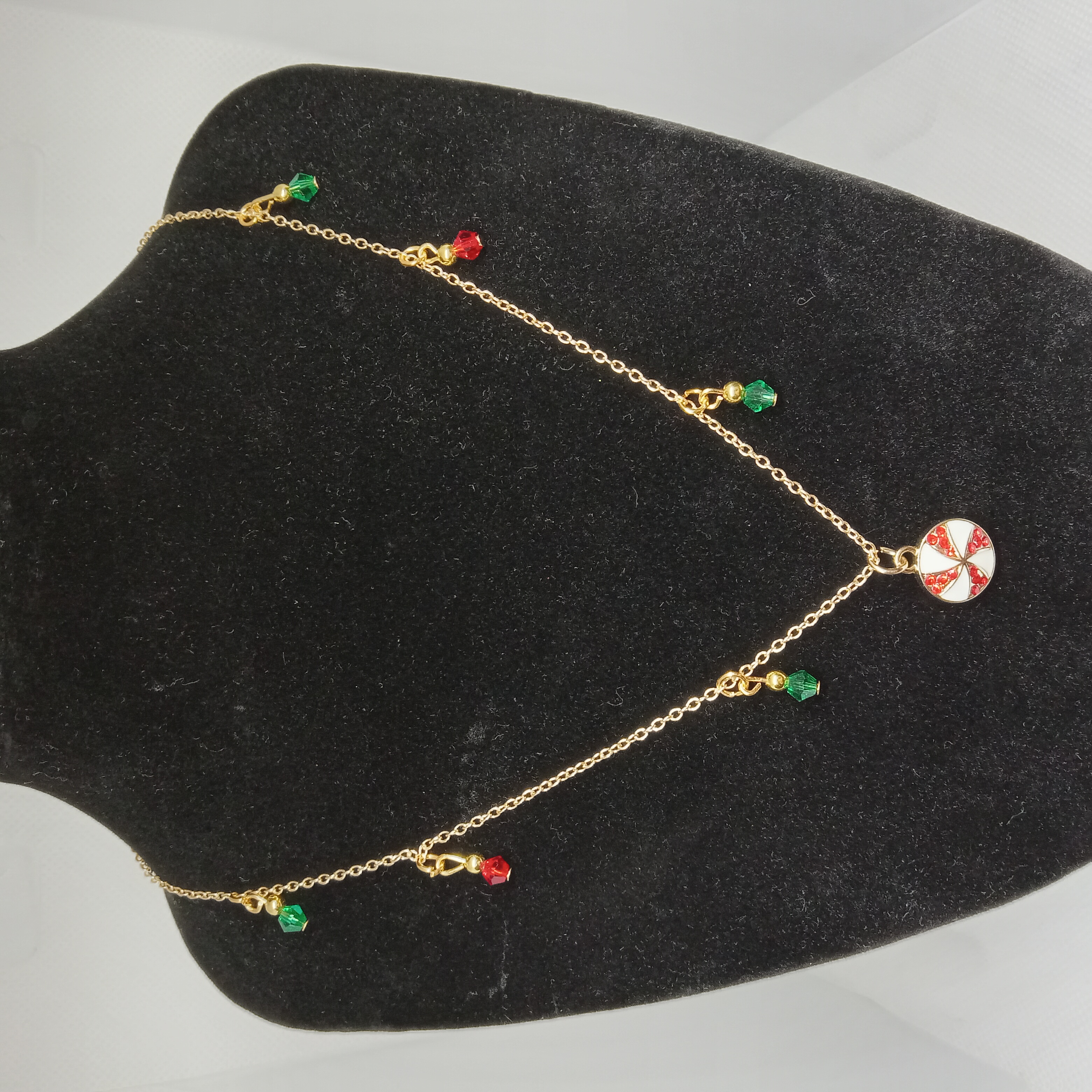 Festive Candy Pendant Necklace