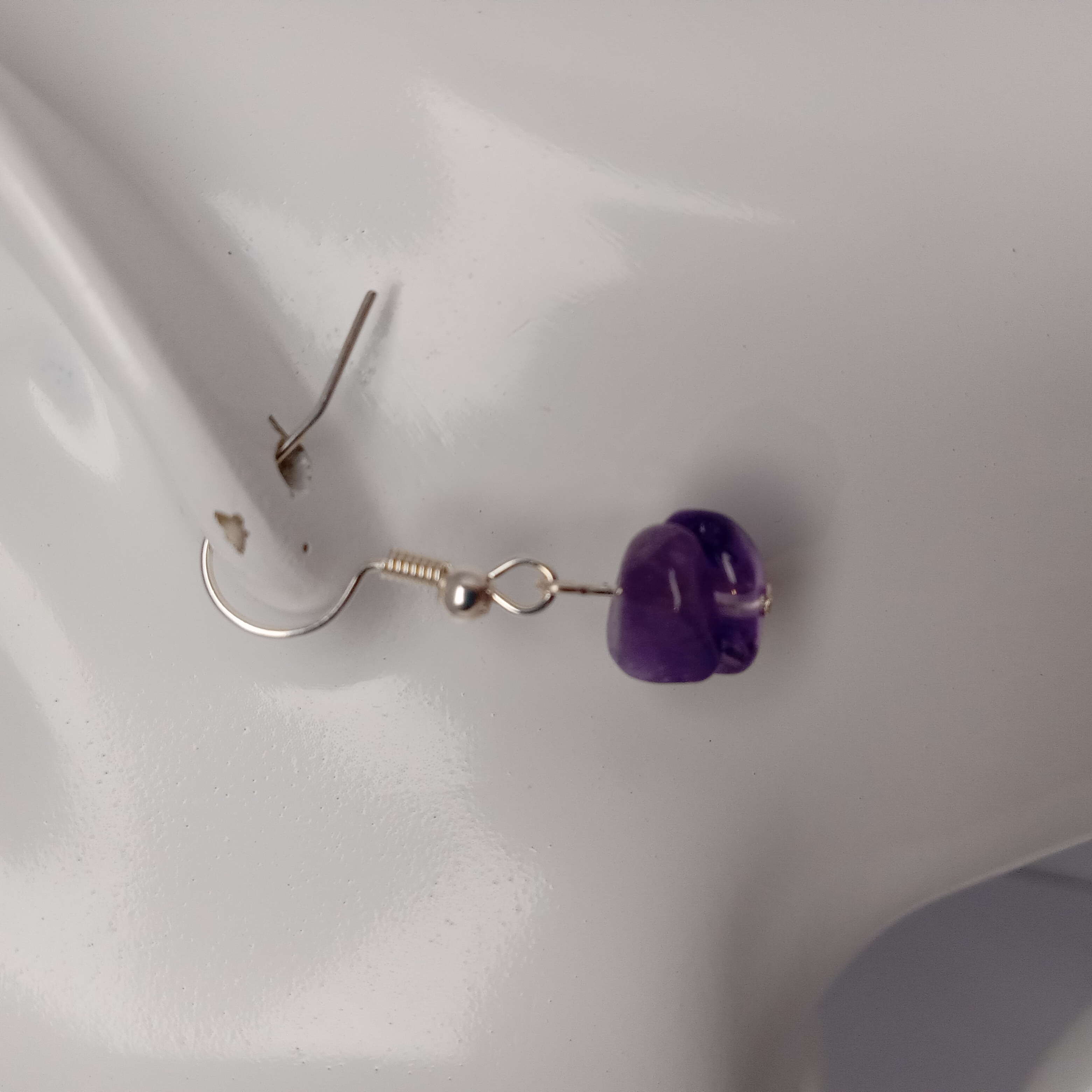Amethyst Drop Earrings
