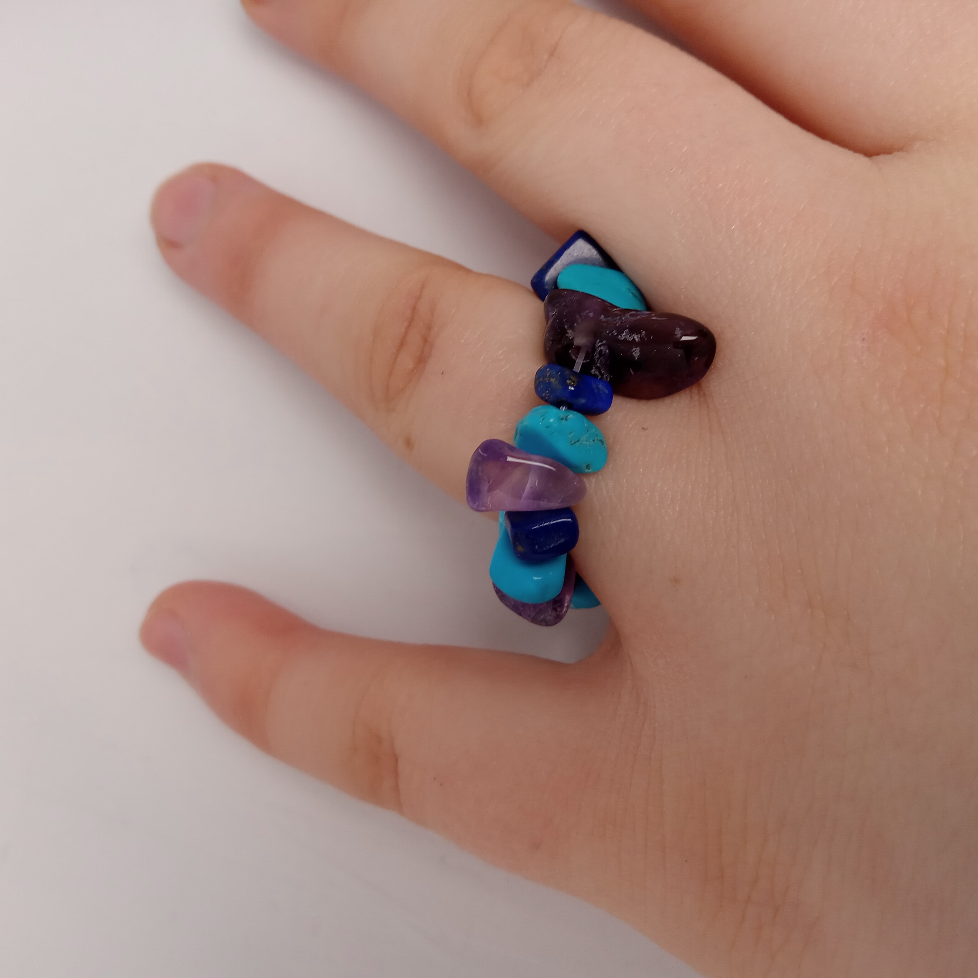 Gemstone Bead Ring