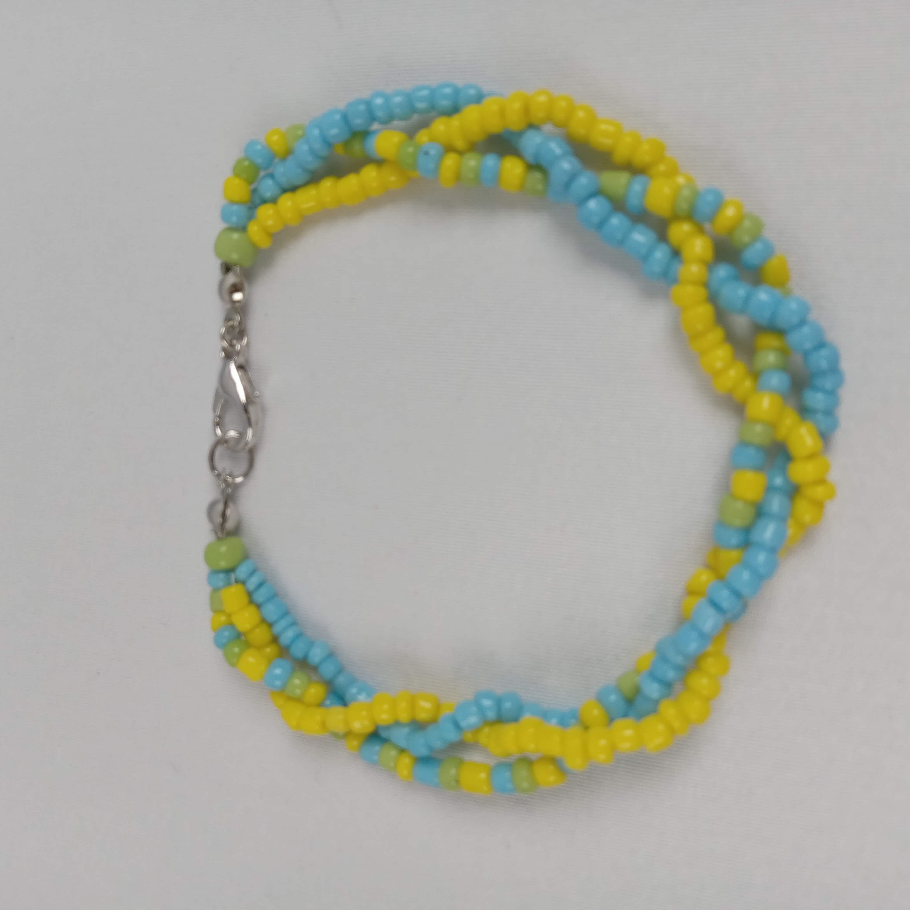 Twisted Beaded Bracelet