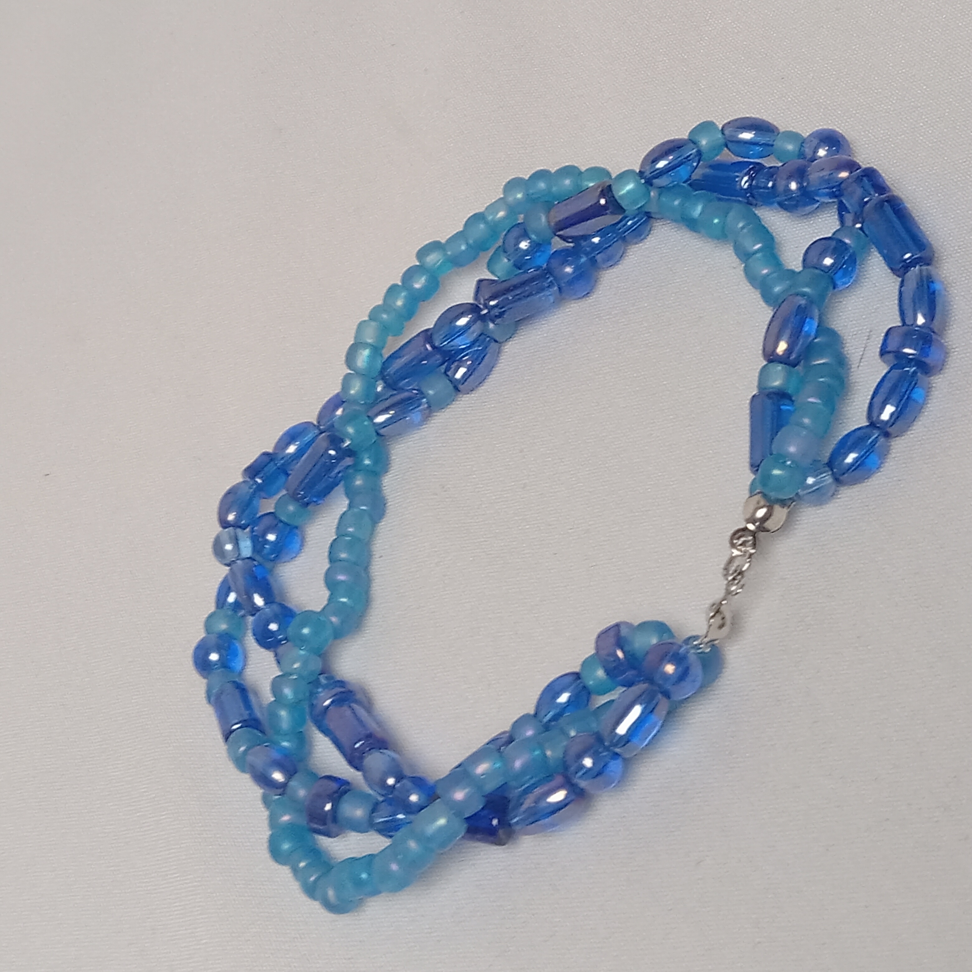 Blue Beaded Necklace
