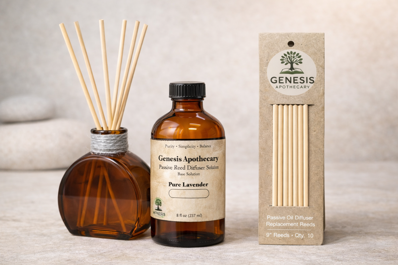 Passive Reed Diffuser Package