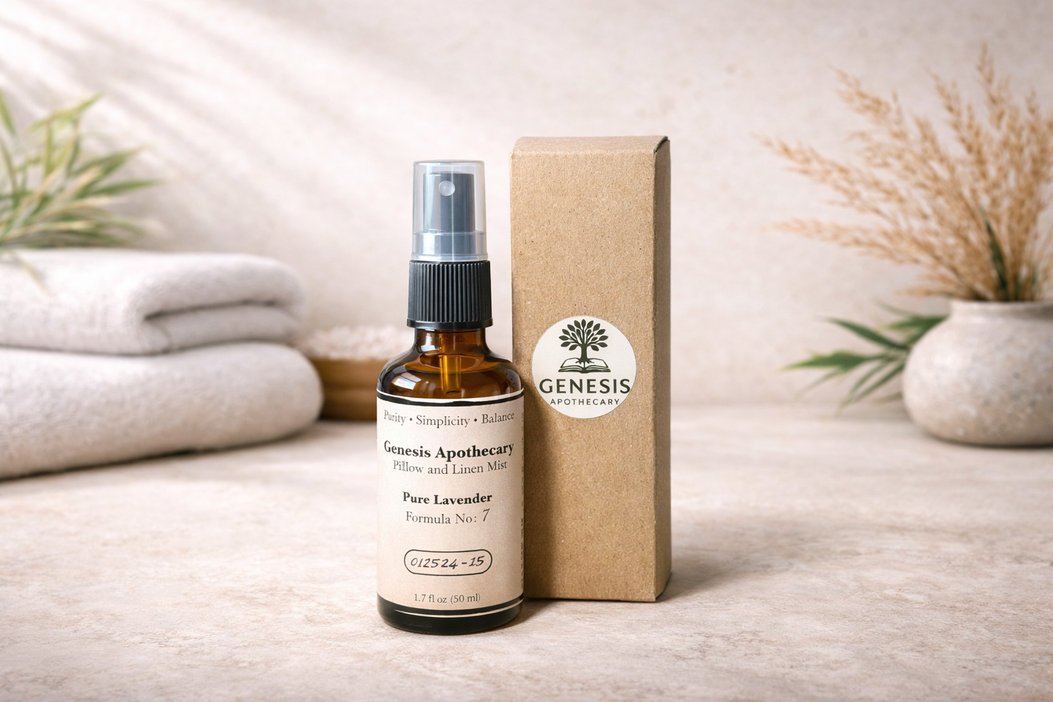 Aromatic Pillow and Linen Mist (reduced EO)